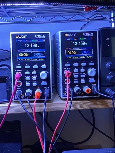 OWON SPM6103 2 in 1 Power & Multimeter (0-60V, 0-10A) DC Variable Power Supply with 2.8 inch LED, USB Interface, 4 1/2 Digital Multimeter customer photo 1