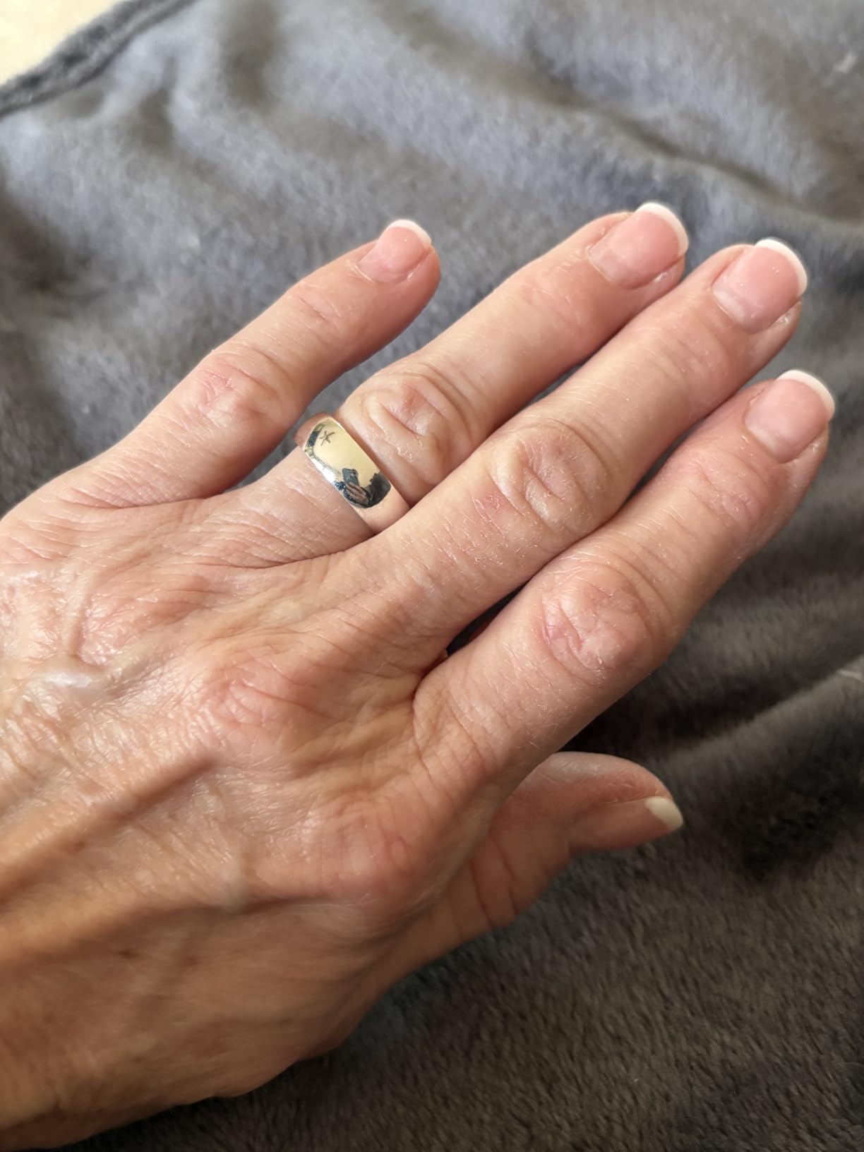 925 Sterling Silver Comfort Fit Dome Band Ring 2mm, 4mm, 6mm for Women or Men, Made in Italy customer photo 1