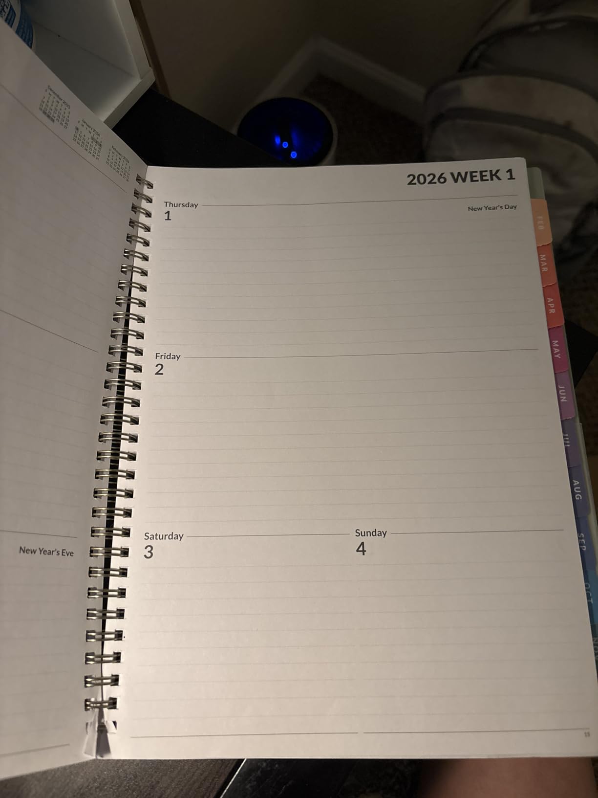 SUNEE Academic Planner 2026-2027 - Weekly & Monthly Planner, July 2026 to June 2027, 6.4