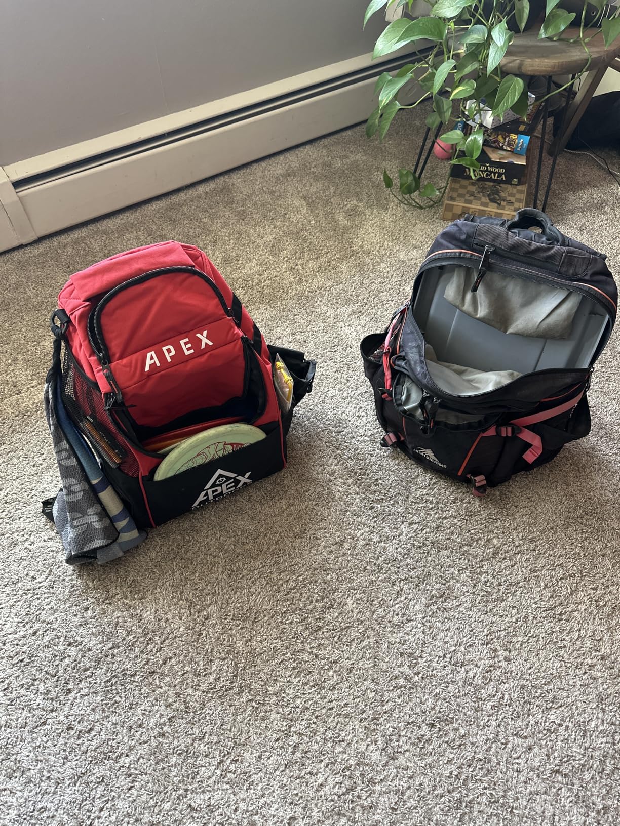 Disc Golf Bag, Large Disc Golf Backpack Holds Over 21 Discs, Durable & Lightweight with Multiple Storage Pockets customer photo 1