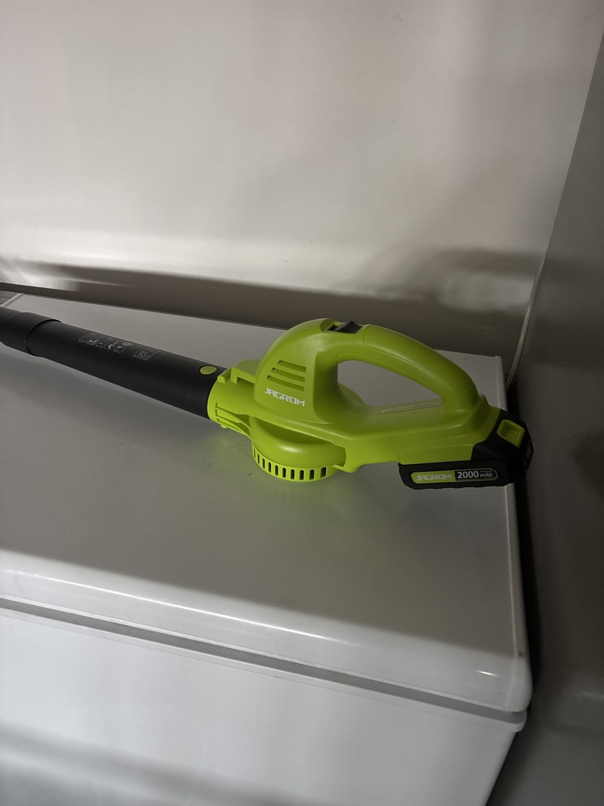 Leaf Blower Cordless with 2 Battery and Charger, 130MPH 180CFM High Speed Leaf Blower with 2 Tubes, 20V Electric Leaf Cleaner, Lightweight Handheld Blowers for Lawn Care, Patio, Garden, House, Depot customer photo 2