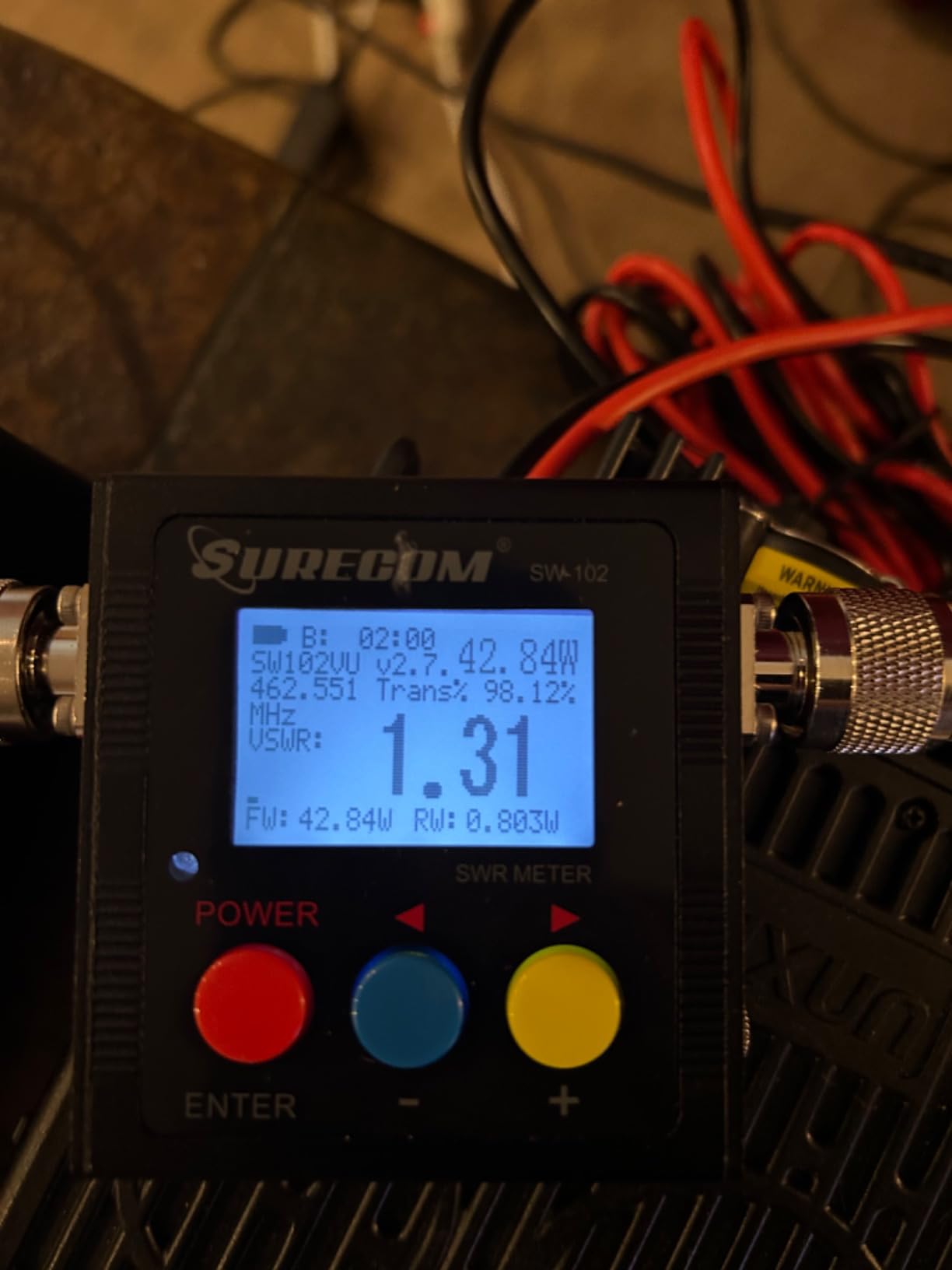 HYS Pre-Tuned 462MHz-467MHz UHF Amateur Base Antenna, GMRS Base Station Antenna, Outdoor 7.5ft (86.6inchs) Long-Range 8.5dBi, Pole Mast Mount (SO239-UHF Female) customer photo 2