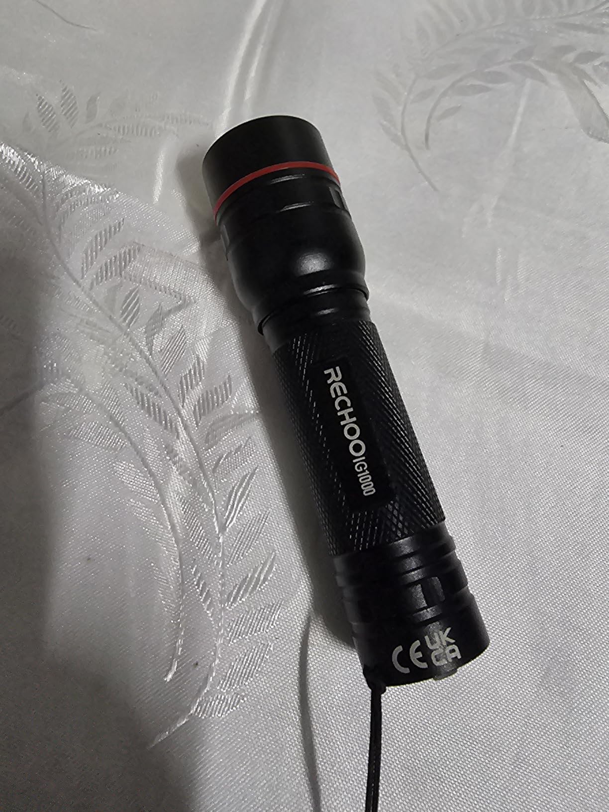 Rechargeable Flashlights High Lumens, G1000 Super Bright Flash Light Grey, Small Zoomable LED Flashlight with 3 Lighting Modes, Portable Tactical Flashlight for Camping Essentials (Battery Included) customer photo 2