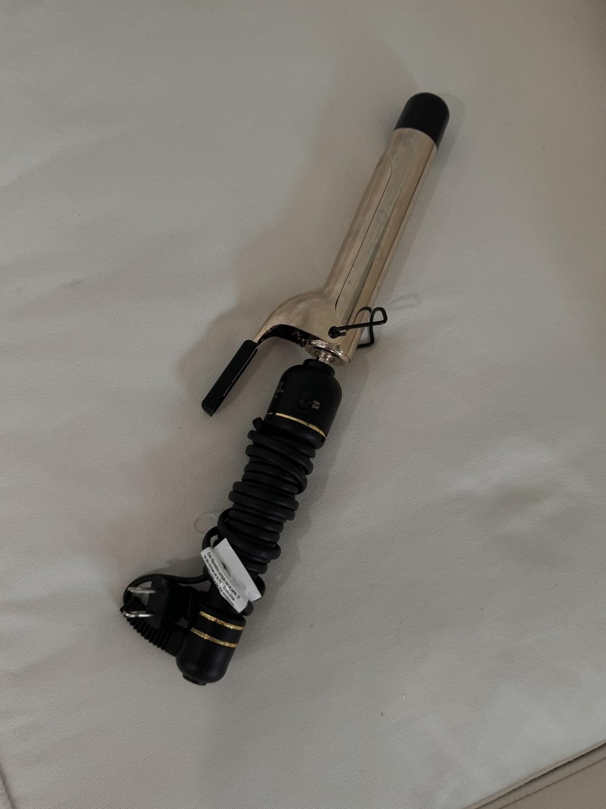 HOT Tools 24K Gold Professional 1-Inch Extended Barrel Curling Iron with Clamp customer photo 2