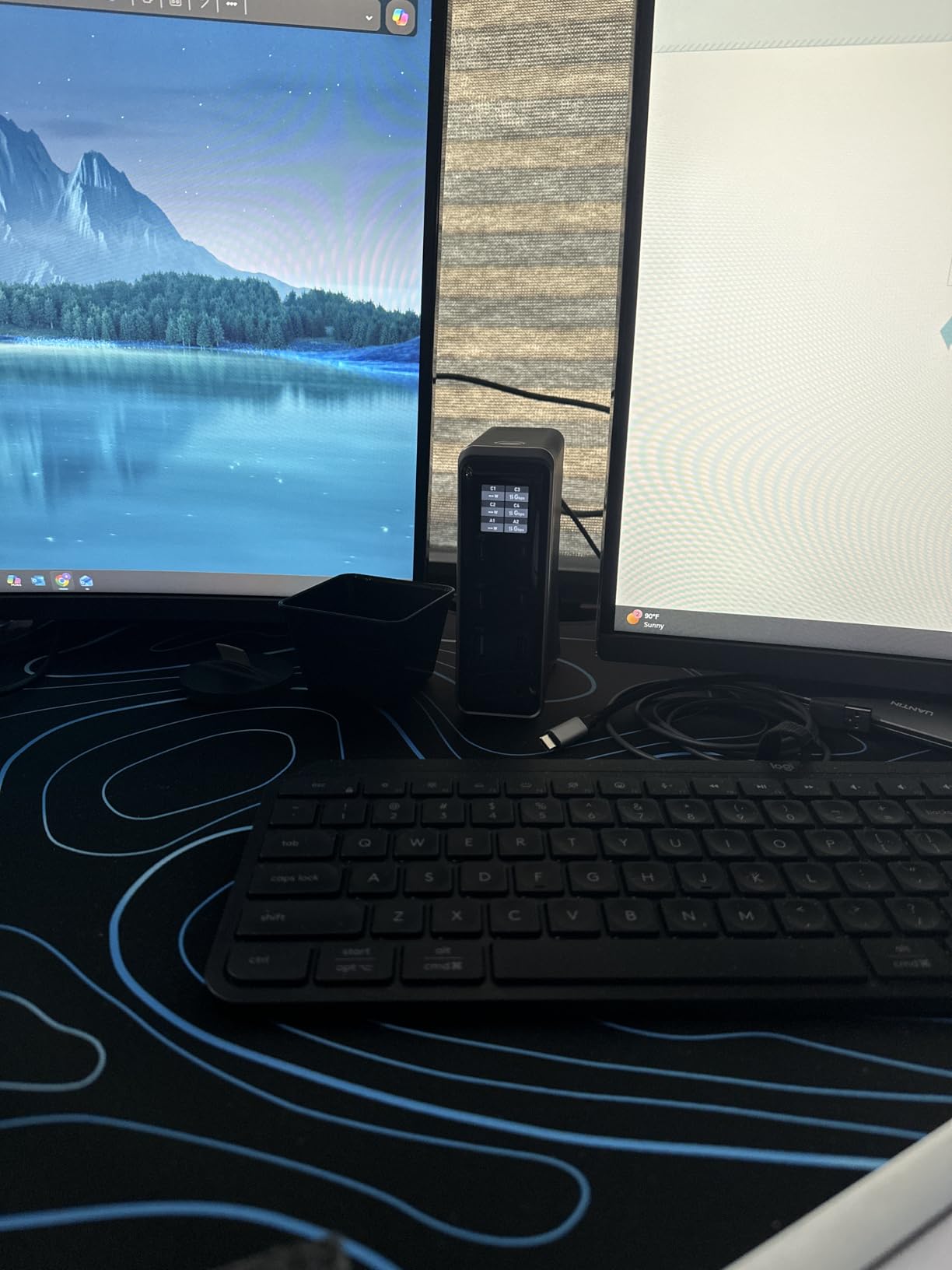 Anker Prime Docking Station, 14-Port with 160W Max Output, 10Gbps Fast Data Transfer, Real-Time Smart Interface, Audio and Ethernet Ports, Dual 4K Displays for Dell, HP, Lenovo and More customer photo 2
