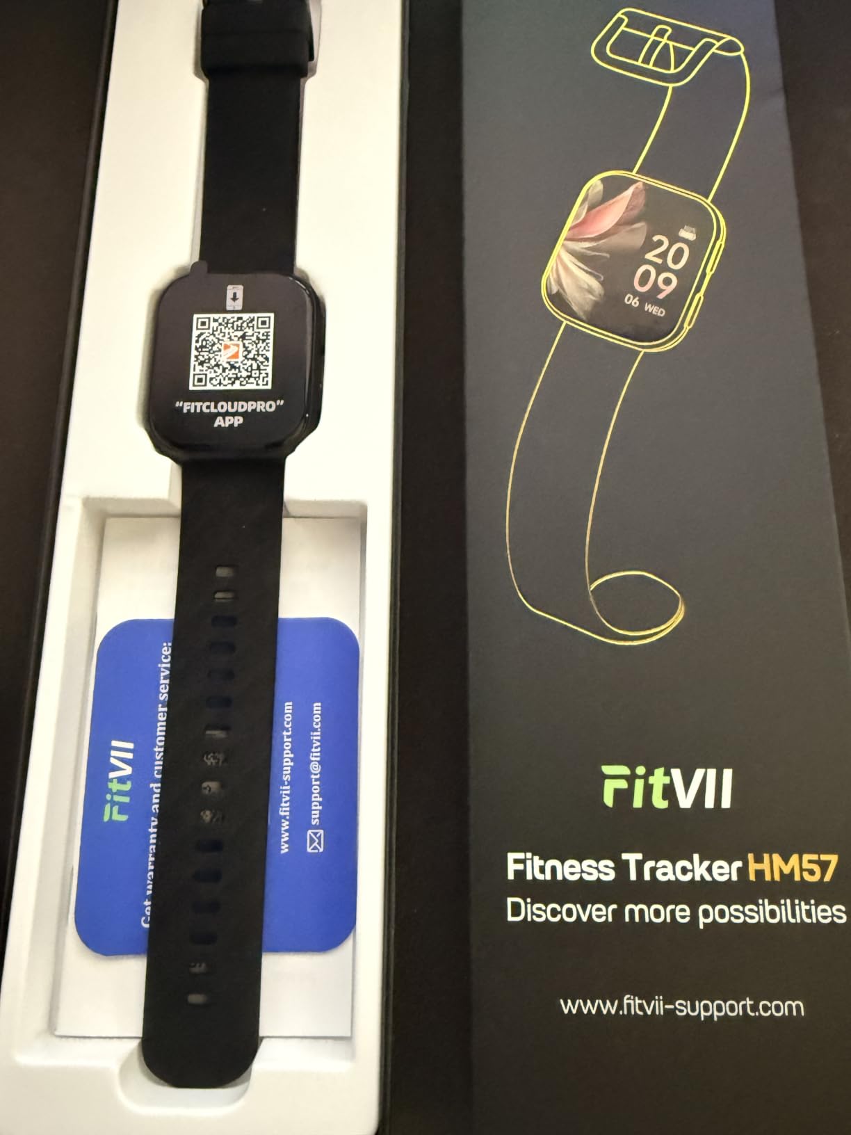 FITVII Health & Fitness Tracker (Answer/Make Calls), Smart Watch with 24/7 Heart Rate and Blood Pressure, Sleep Tracking, Blood Oxygen Monitor, 120+ Sport Modes Activity Tracker for Women Men customer photo 2