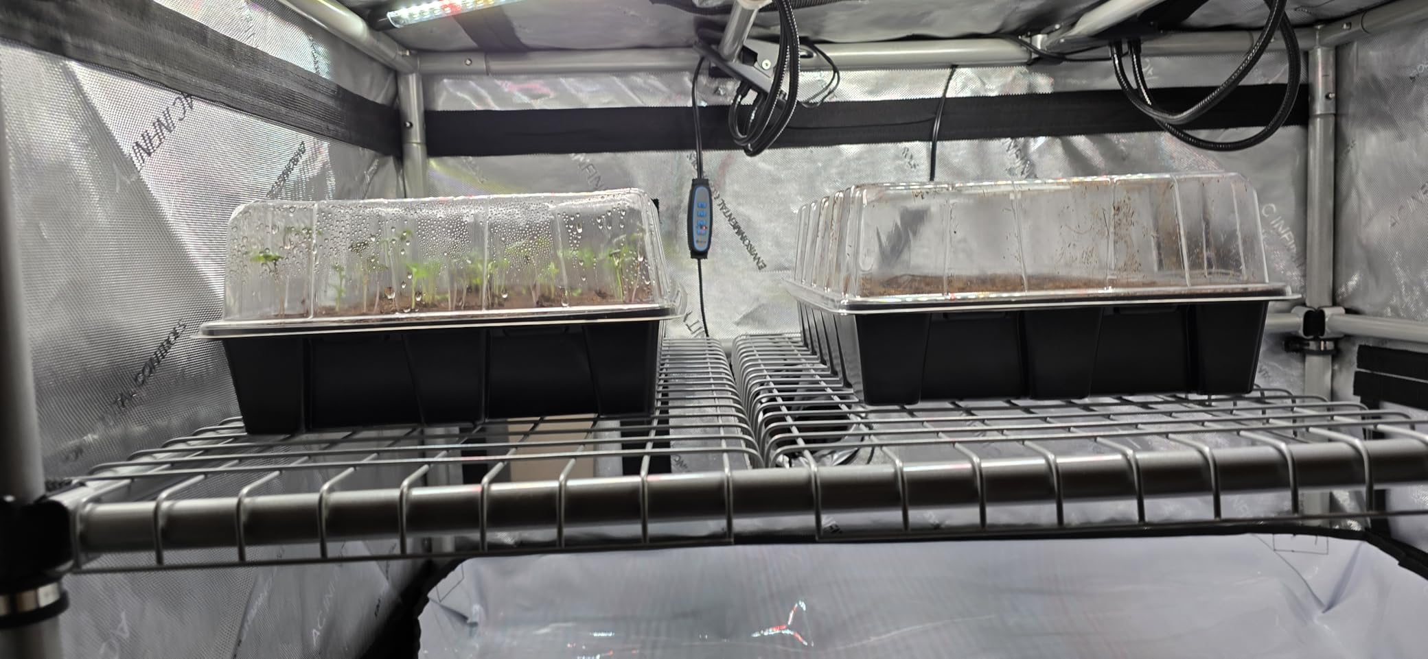 AC Infinity CLOUDLAB Advance Propagation Grow Tent, 2000D Diamond Mylar Canvas, Vertical or Horizontal Orientation Mini Tent for Germination, Cloning, Mushrooms, Early Indoor Plant Growing customer photo 2