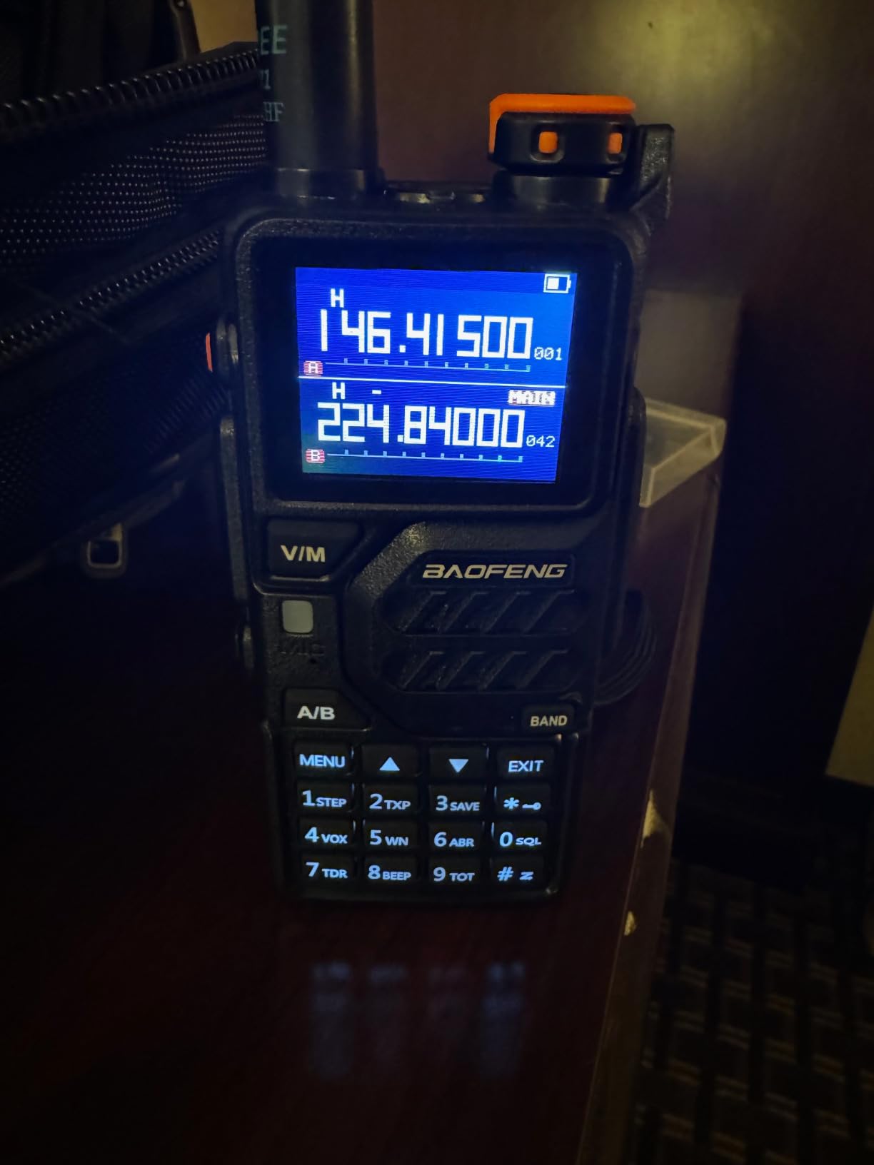 BAOFENG K5PLUS Radio Ham Radio 10W Rechargeable Walkie Talkies Long Range UV32 5RM Handheld Two Way Radio NOAA Weather Radio with Copy Frequency,USB-C Charging for Hunting Survival Gear customer photo 1