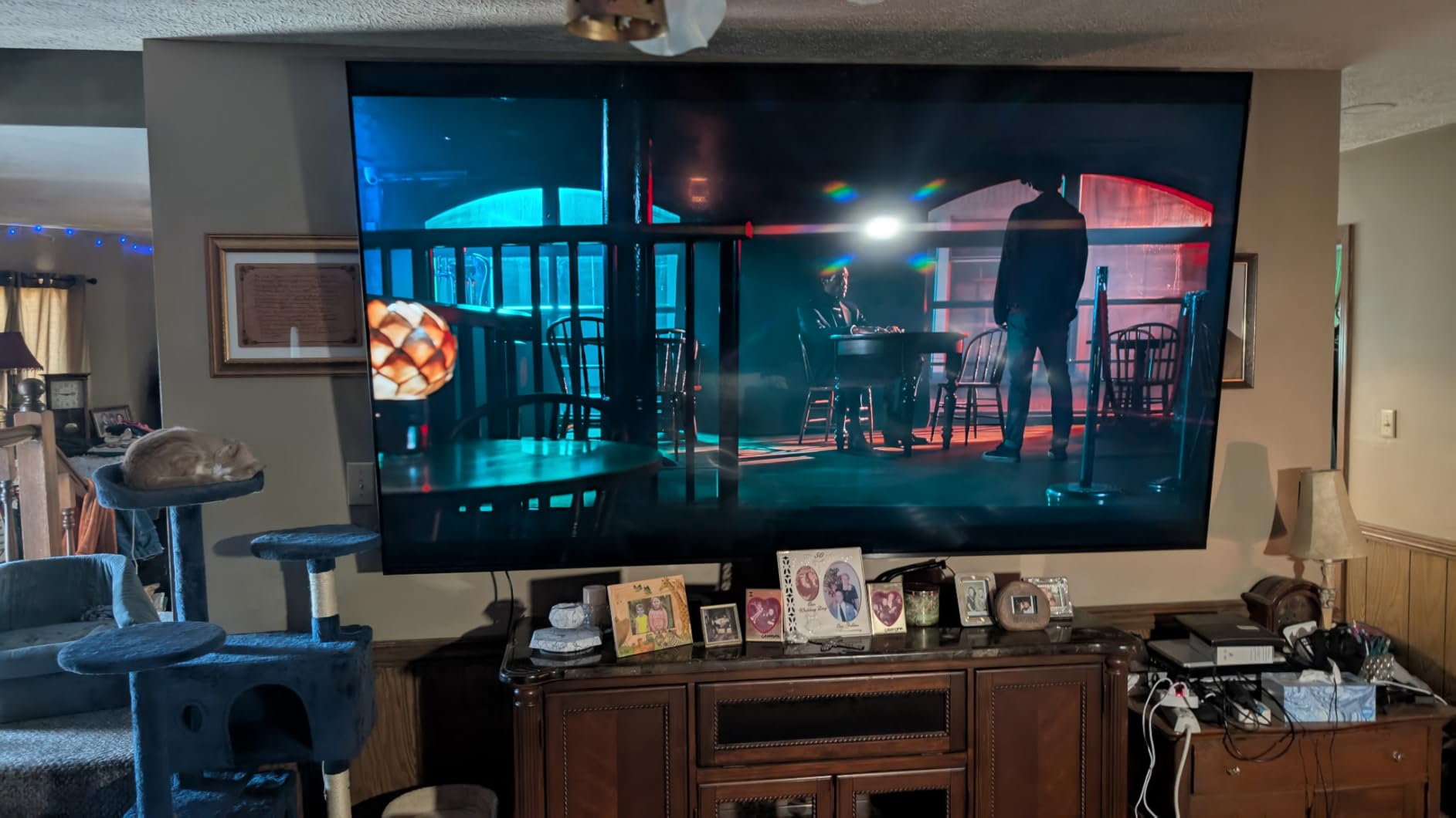 TCL 55-Inch Q65 QLED 4K UHD Smart TV with Google TV (55Q651G, 2024 Model) Dolby Vision, Dolby Atmos, HDR Pro+, Game Accelerator Enhanced Gaming, Voice Remote, Works with Alexa, Streaming Television customer photo 2