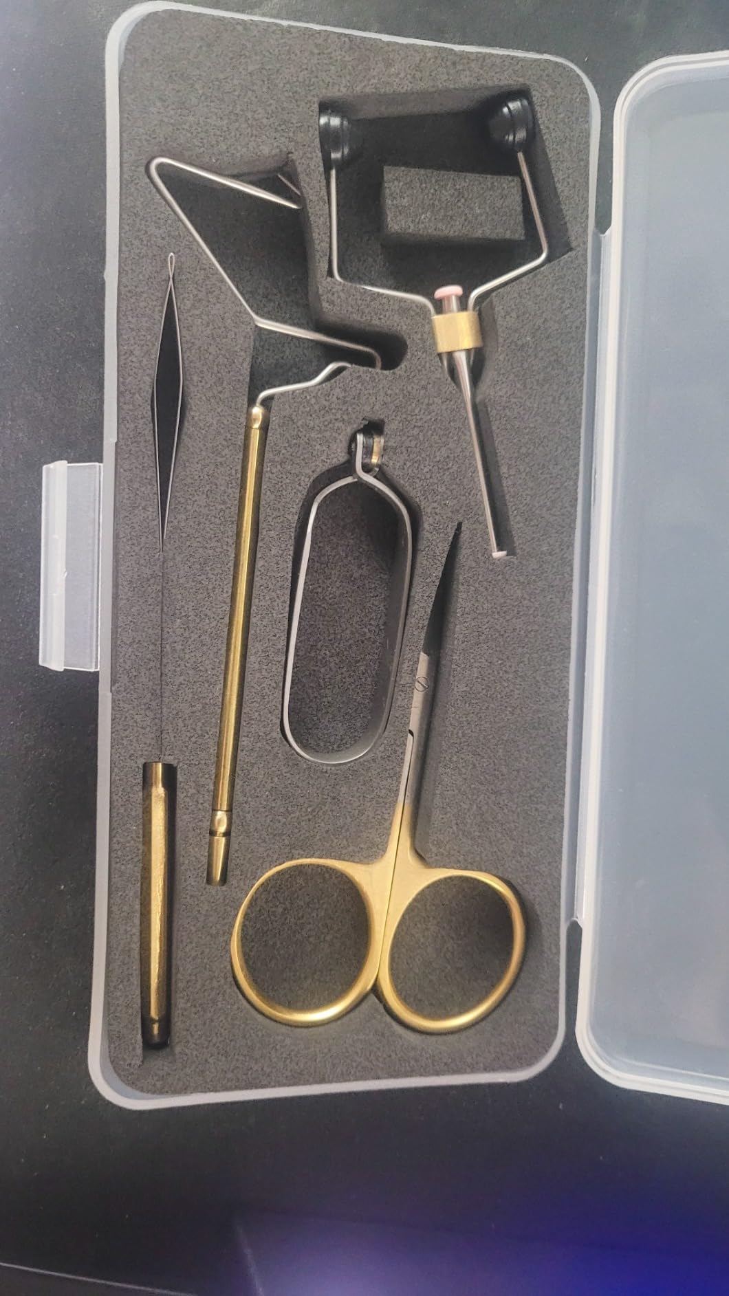 Kingfisher Fly Tying Intro Fly Tying Tool Kit Brass customer photo 2