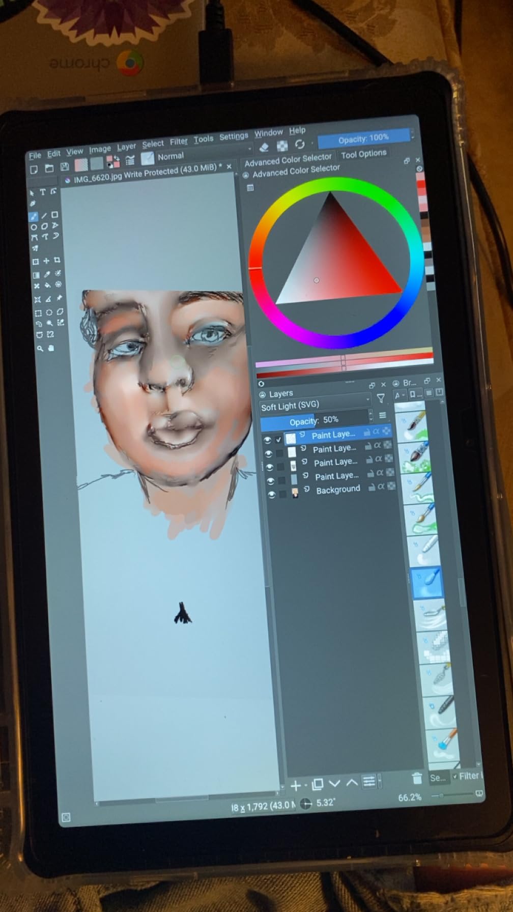 PicassoTab-X11 Standalone Drawing Tablet - No Computer Needed - Pro Drawing Apps & Tutorials - 11-inch Laminated 2K Screen - 4096 Pressure Stylus Pen - Portable Digital Graphic Tablet for Artists -X11 customer photo 2