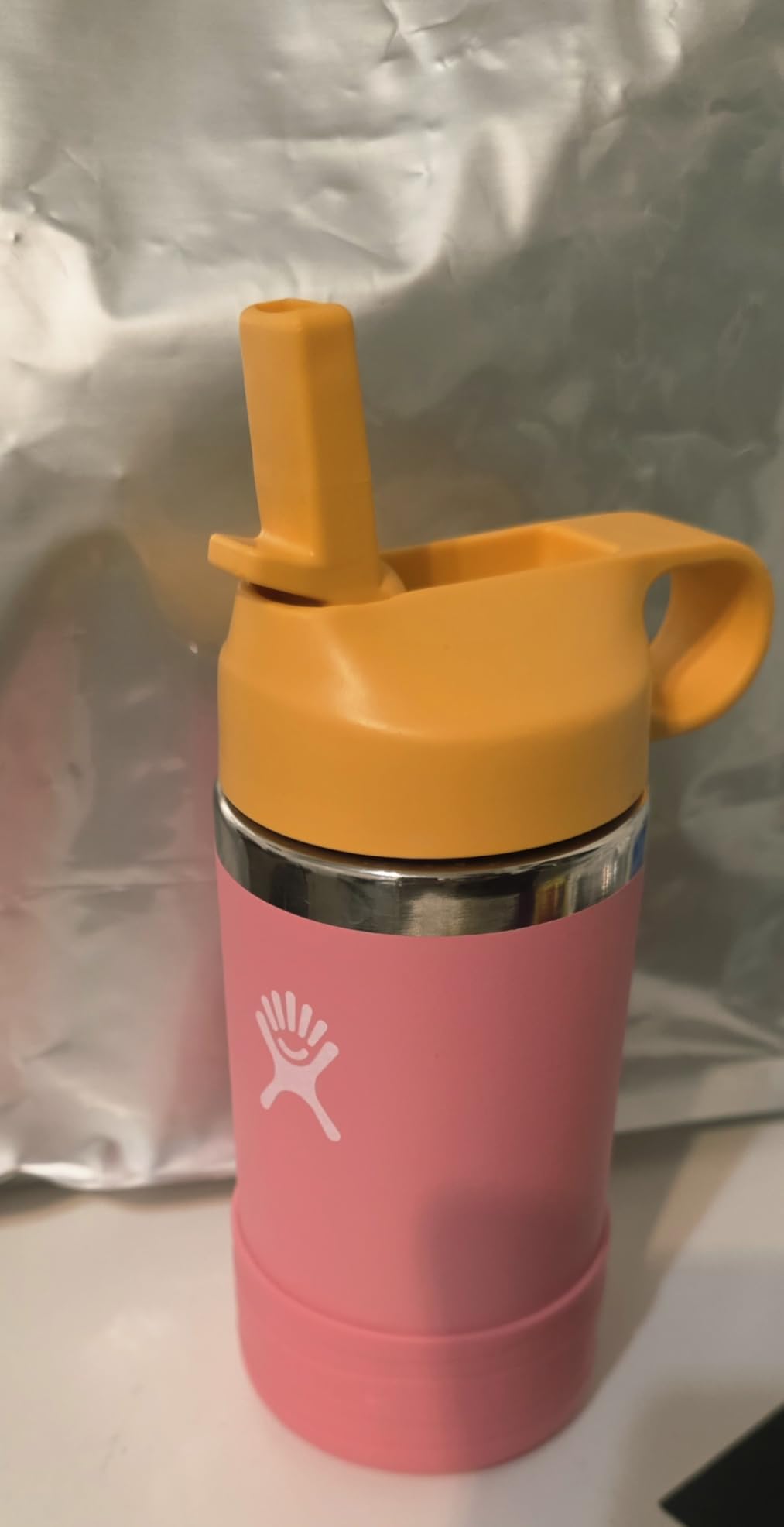 Hydro Flask 18 Oz Kids Water Bottle with Straw Cap (Anemone Purple) customer photo 2