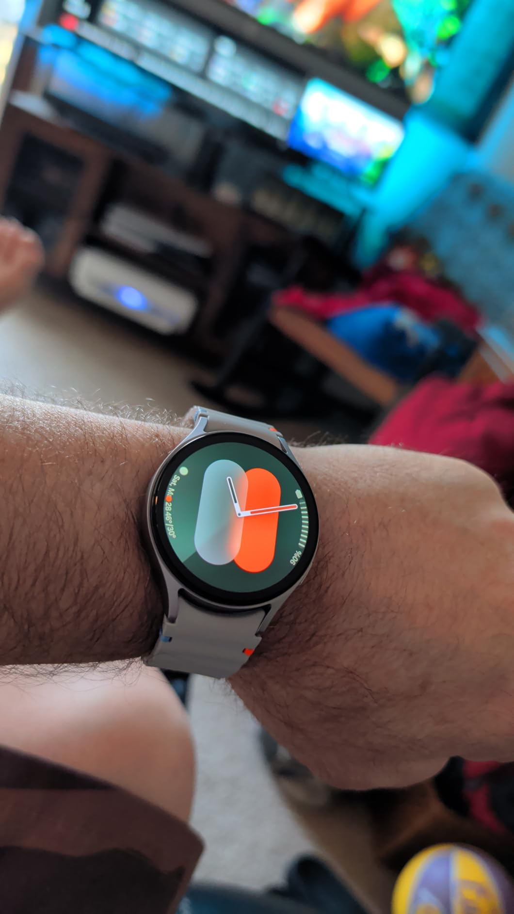 Galaxy Watch 7 44mm Bluetooth AI Smartwatch w/Energy Score, Wellness Tips, Heart Rate Tracking, Sleep Monitor, Fitness Tracker, 2024, Green [US Version, 1Yr Manufacturer Warranty] customer photo 1