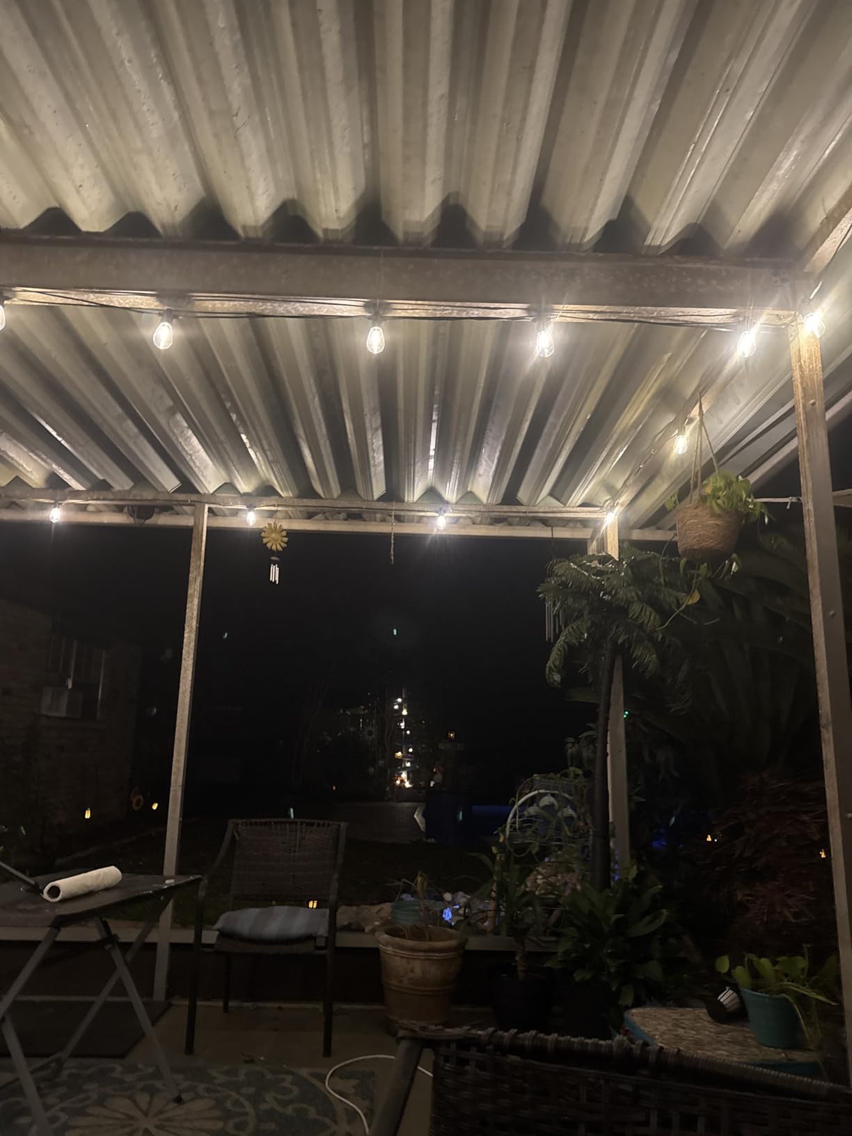 Svater Outdoor String Lights 200 FT, Patio Lights for Outside with Shatterproof LED Bulbs, Waterproof IP65 Commercial Hanging Light for Backyard Porch Balcony Bistro Party (2X100FT) customer photo 2