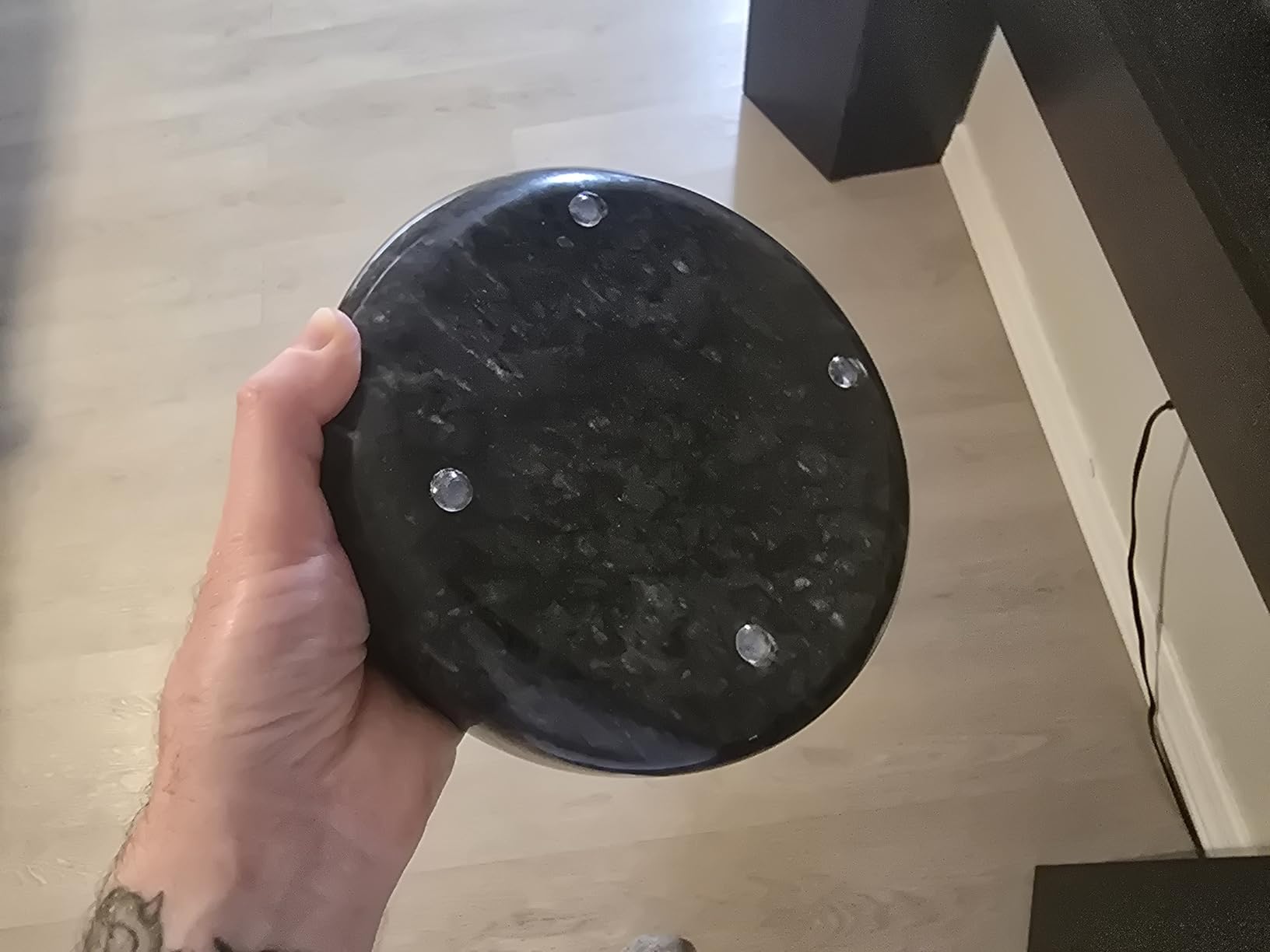 FNTSTICGOODS Travertine Decorative Bowl - 7.8