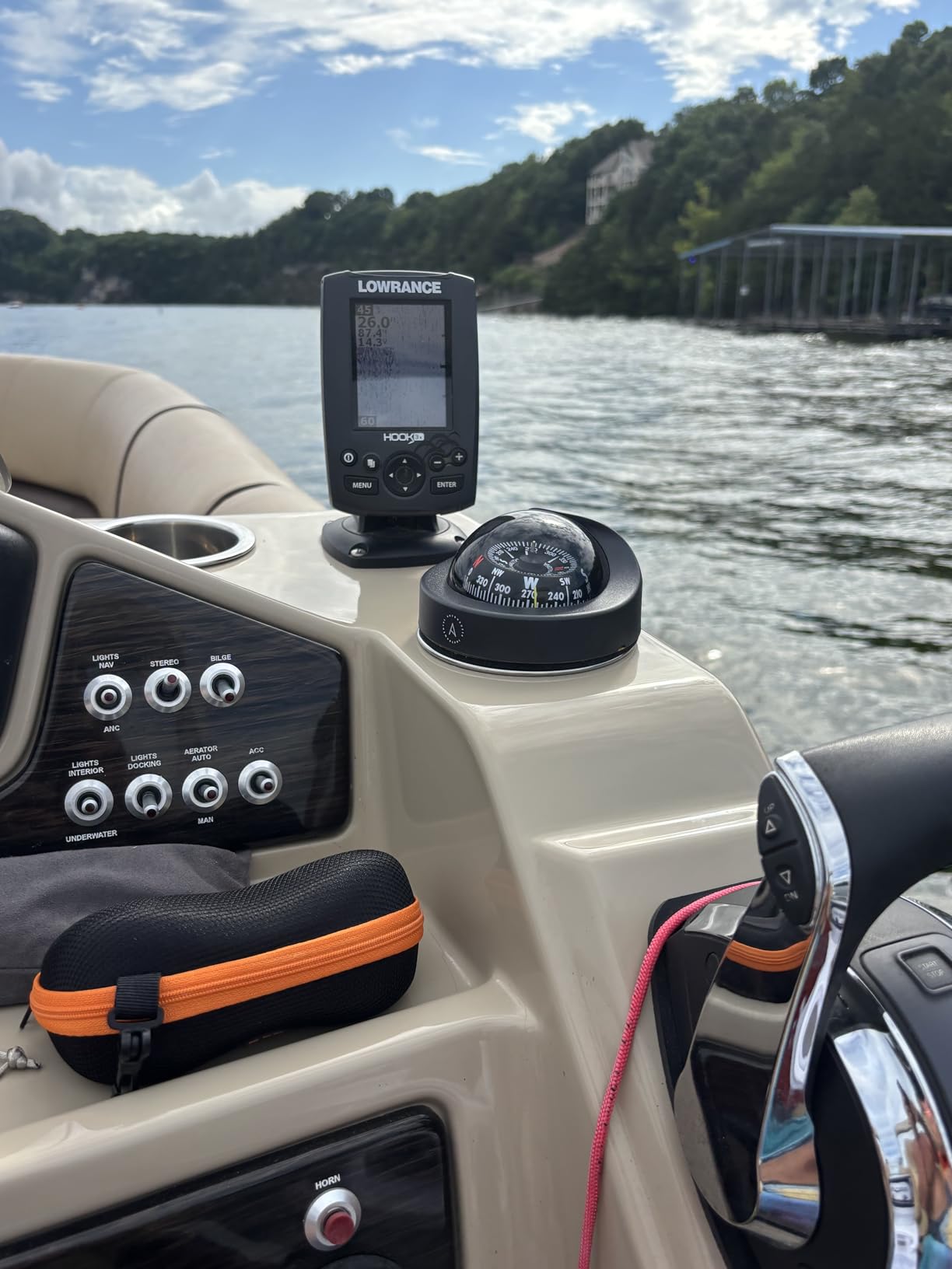 Autonautic Flush Mount Compass for Sailboat - 85mm Direct-Read Dial - Made in Europe customer photo 1