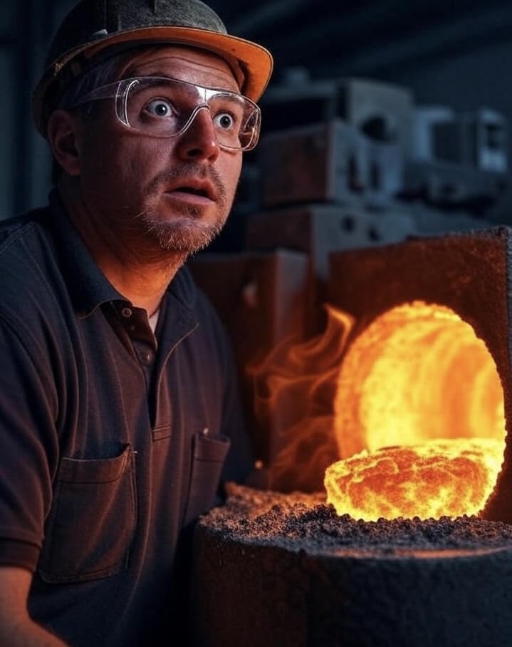 VEVOR 12KG Propane Melting Furnace Kit Large Capacity Foundry Home, Blacksmithing Forge with Crucible & Tongs Kiln, Stainless Steel Smelter, for Metal Scrap Recycle, Gold Copper Silver Casting customer photo 1
