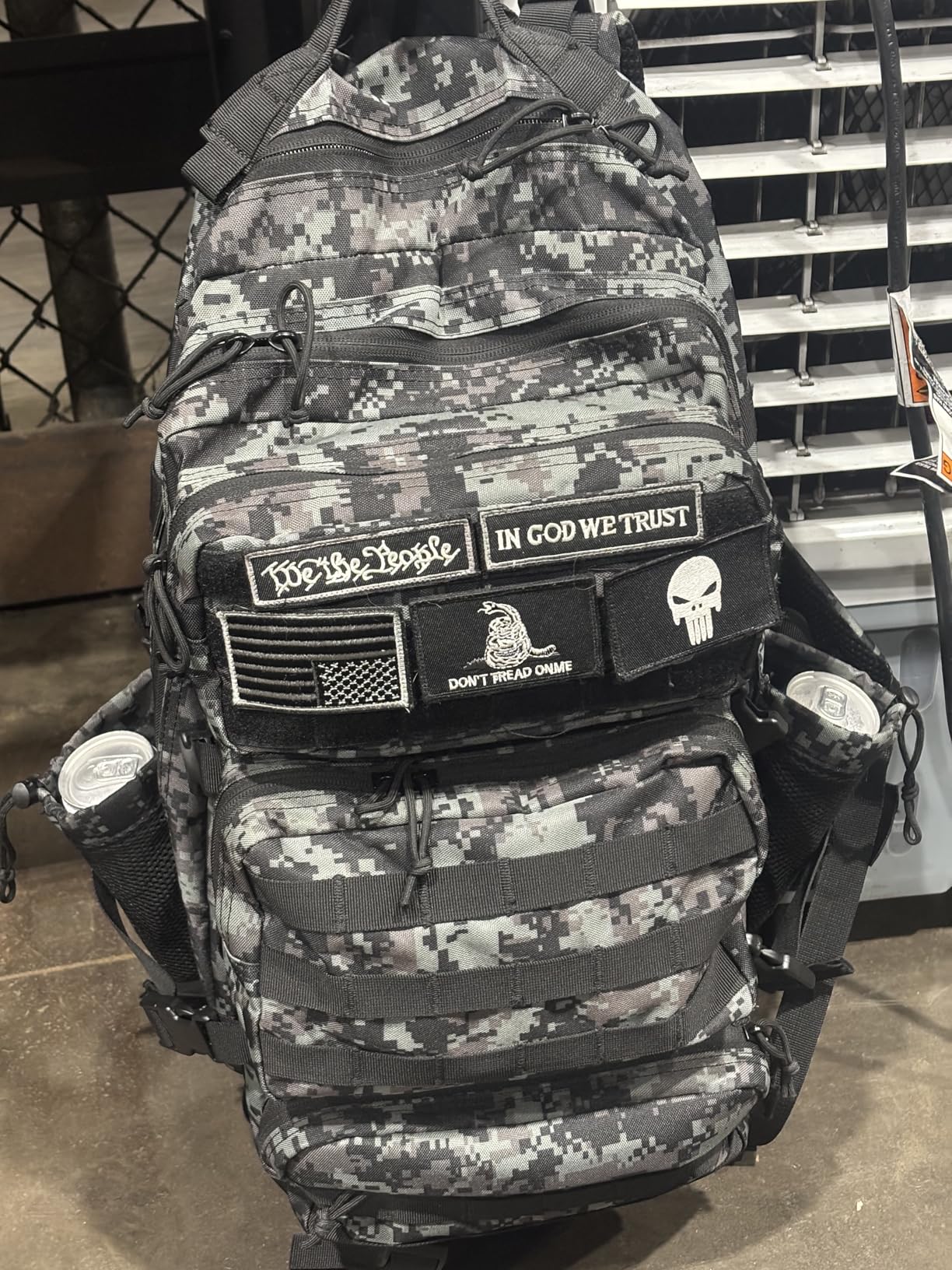 50L Military Tactical Backpack Large Day Backpack for Men Molle Army 3 Days Assault Pack Bug Out Bag Water Resistant and Heavy Duty Hiking Trekking Rucksack - Black customer photo 2
