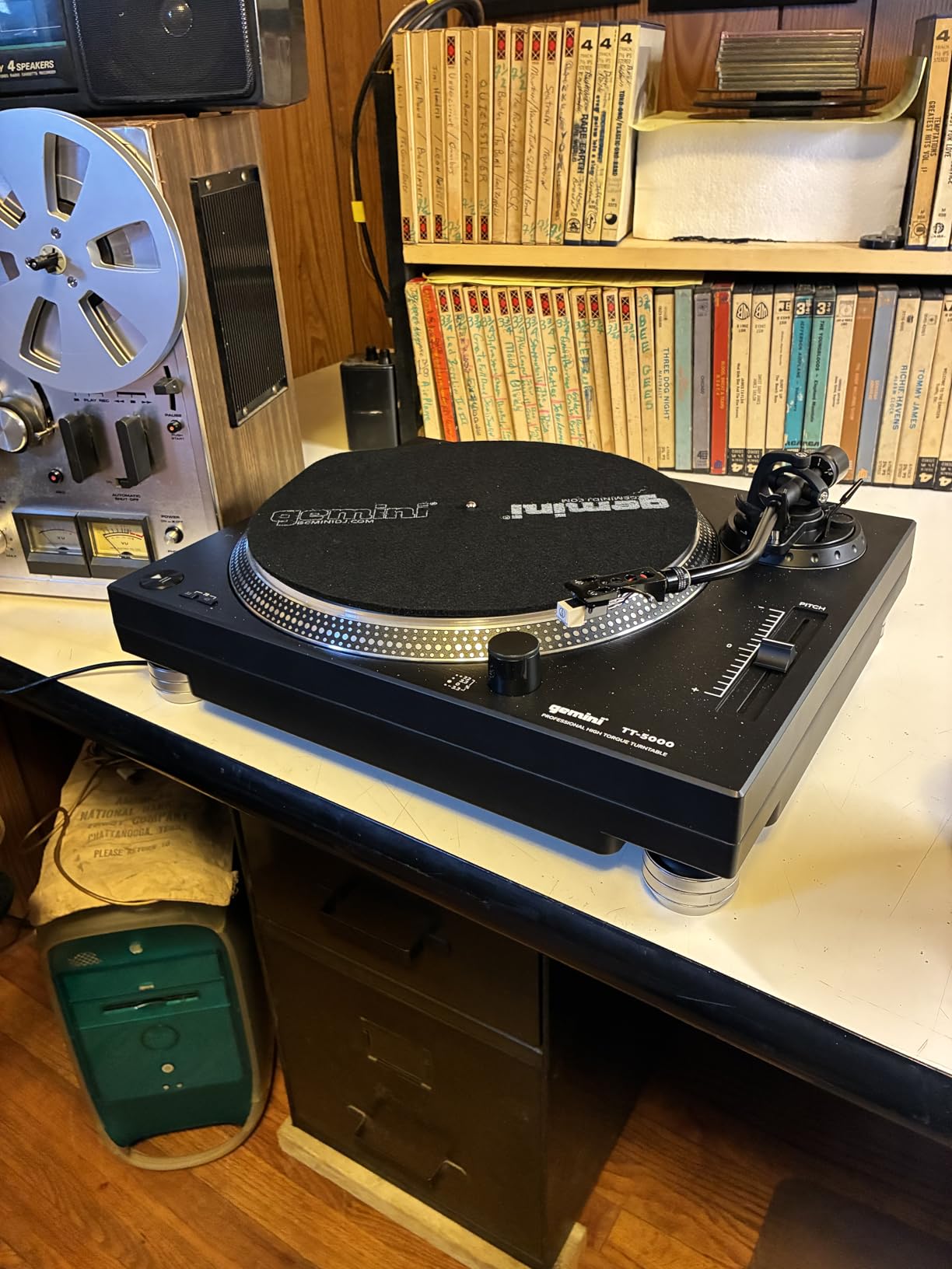 Gemini Direct Drive Turntable with USB and Built-in Preamp | 33 45 78 RPM | Vinyl Record Player for Home with Digital Recording (TT-5000) customer photo 2
