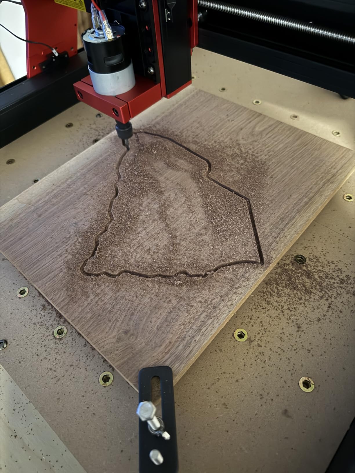 Twotrees TTC450 Pro All-Metal CNC Router Machine with NEMA 57 Stepper Motor 3.5 inch Touch Screen, Upgraded 3 Axis Engraver Machine, Engraving Milling Machine for Wood Acrylic Aluminum Carving Cutting customer photo 1