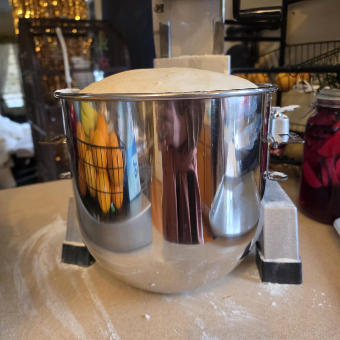 VEVOR Commercial Food Mixer, 15Qt Capacity with Timer, 500W Stainless Bowl Durable Electric Mixer for Commercial Use, 3 Speed Options 113/184/341 RPM, Includes Dough Hook & Whisk customer photo 2
