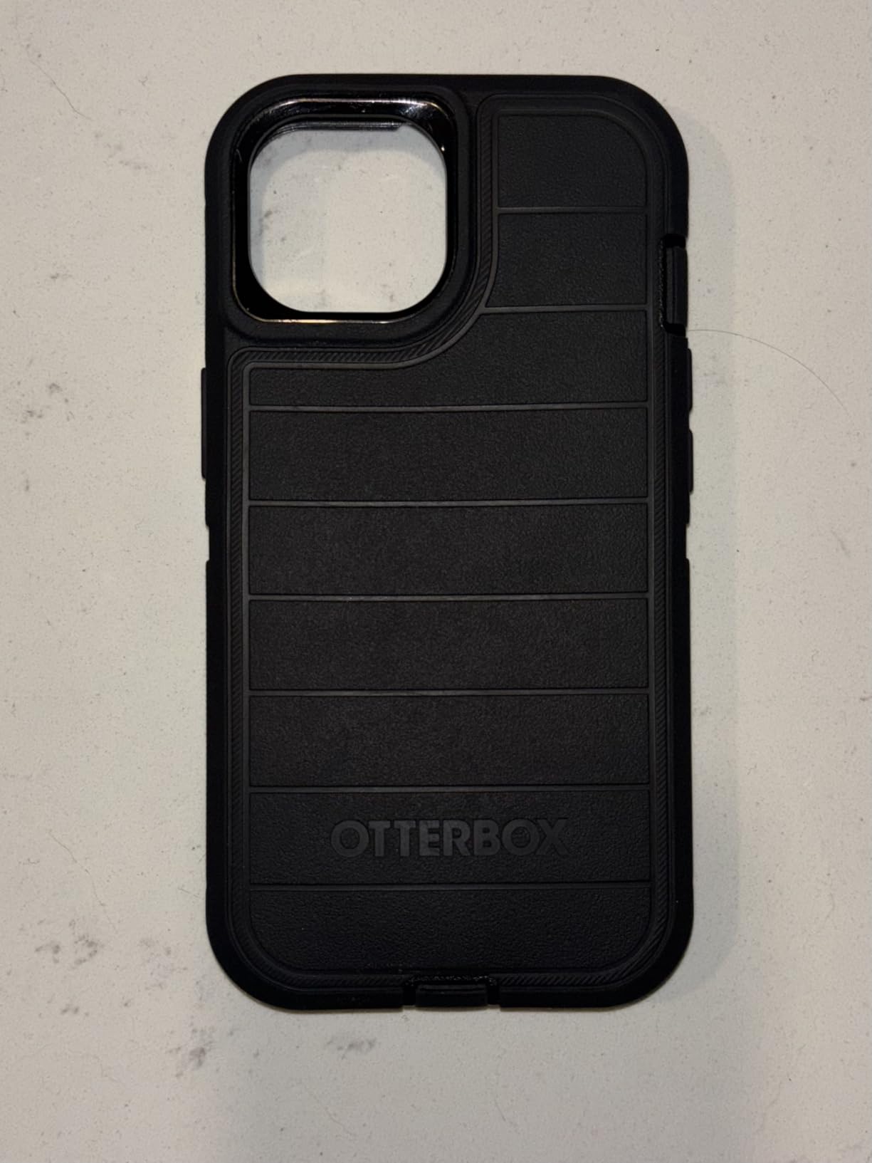 OtterBox iPhone 16e, iPhone 15, iPhone 14, & iPhone 13 (Only) - Defender Series Case - Black - Rugged & Durable - with Port Protection - Holster Clip Includes - Microbial Defense Protection customer photo 1