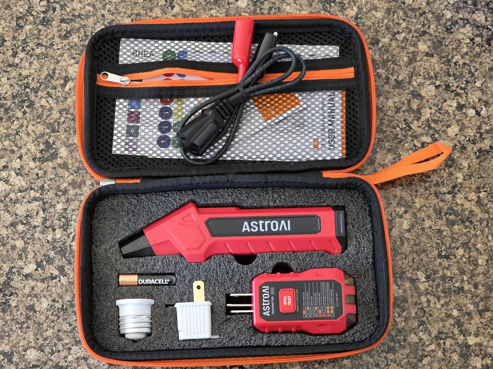 AstroAI Circuit Breaker Finder with GFCI Outlet Tester, Electrical Tester Tool for Home/Workshop Circuit Tracing, Quickly Locates Breakers with Indicators customer photo 1