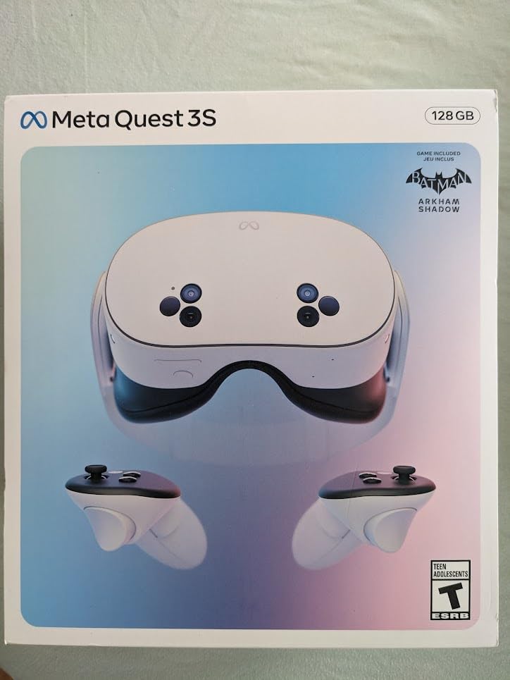 Meta Quest 3S 128GB - Get Batman: Arkham Shadow and a 3-Month Trial of Meta Horizon+ Included - All-in-One Headset customer photo 2