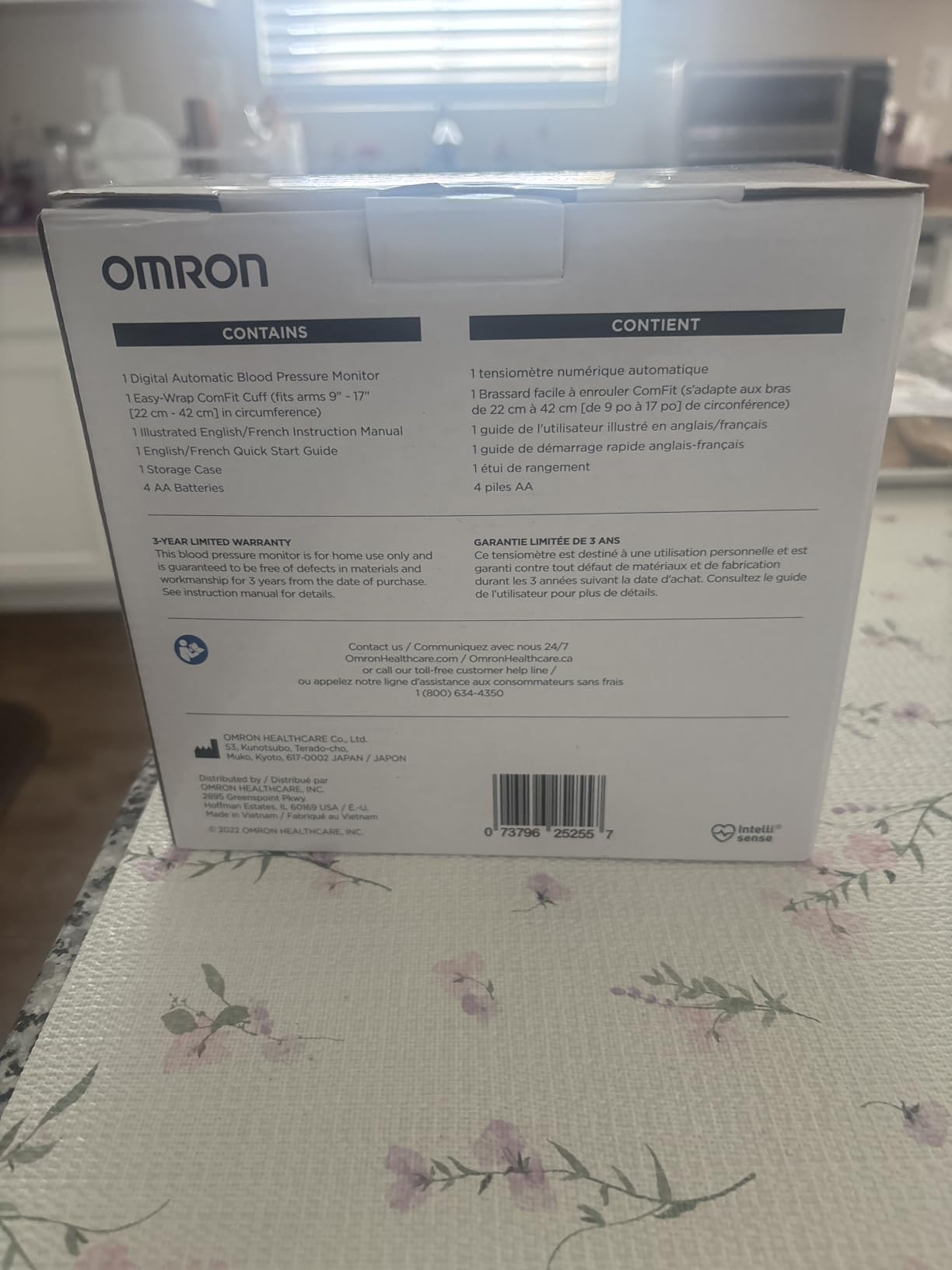 OMRON Silver Blood Pressure Monitor for Home Use & Upper Arm Blood Pressure Cuff - #1 Doctor & Pharmacist Recommended Brand - Clinically Validated - Connect App customer photo 2