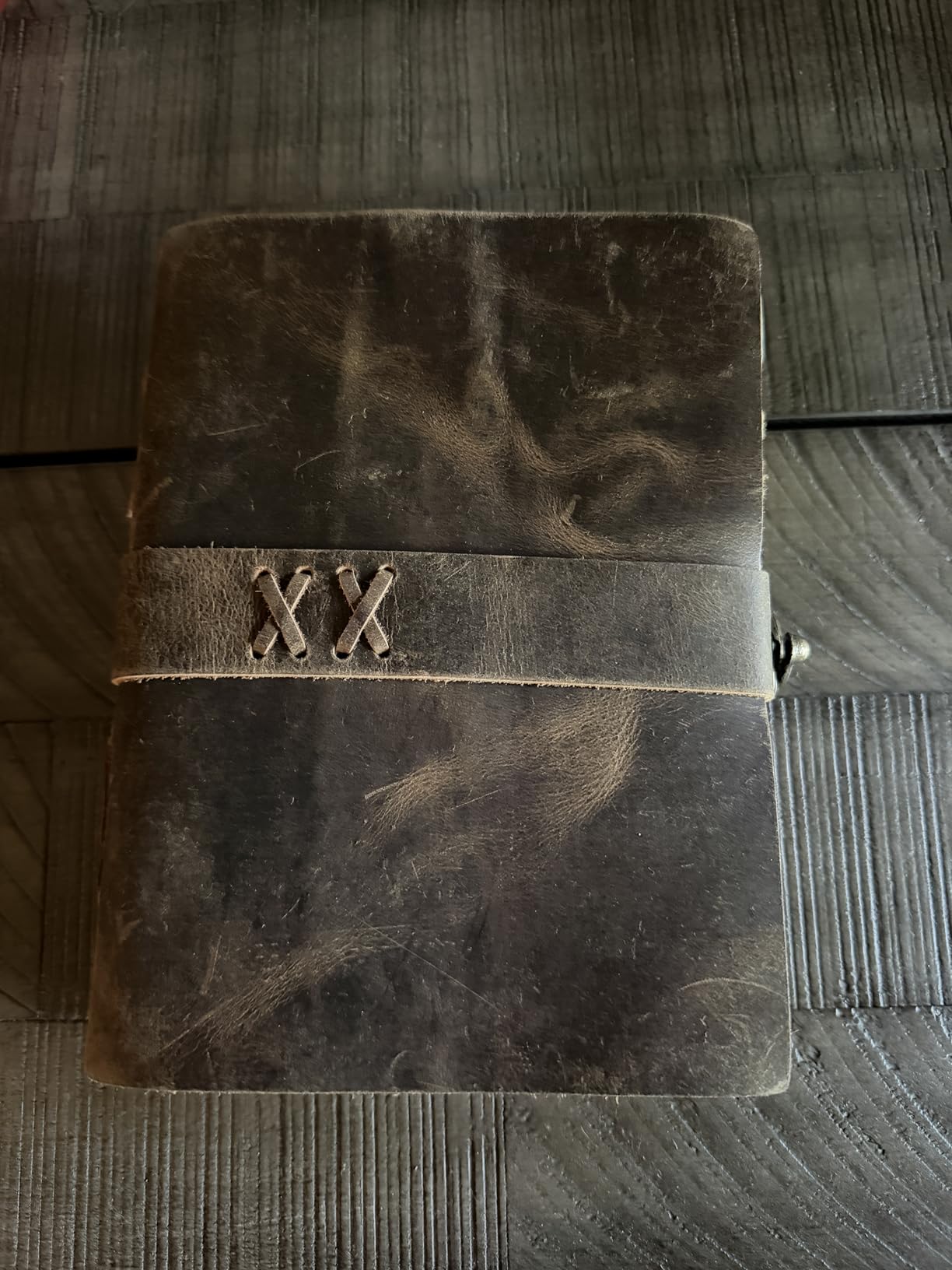 Vintage Leather Journal Handmade Buffalo Deckle Edge Paper - Leather Bound Journal for Women Men Vintage C-Lock Closure Ideal for Writing & Travel for Artists customer photo 2