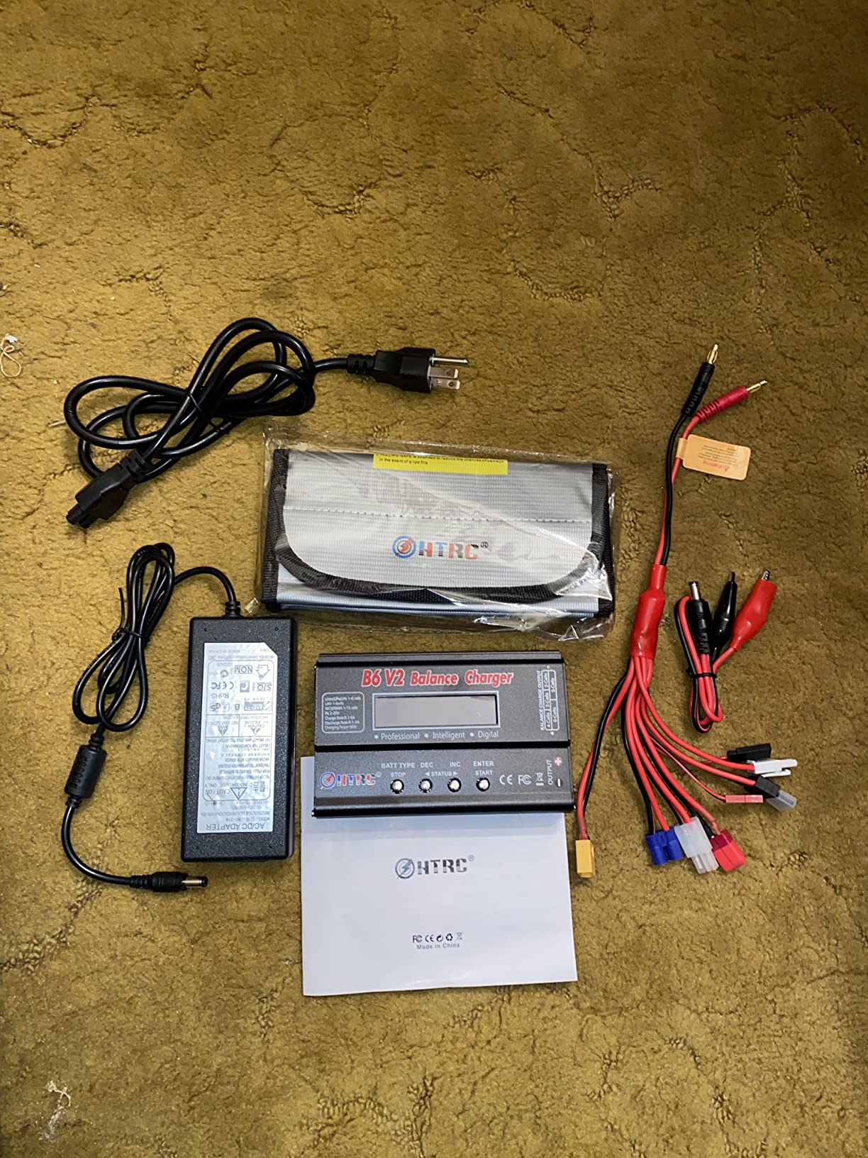LiPo Battery Charger Large Screen Dual RC Charger Discharger 10A Fast Balance Battery Charger for 1-6S LiPo LiHV Li-ion Life 1-15S NiCD NiMH PB Smart Batteries RC Car Drone (Gray) customer photo 1