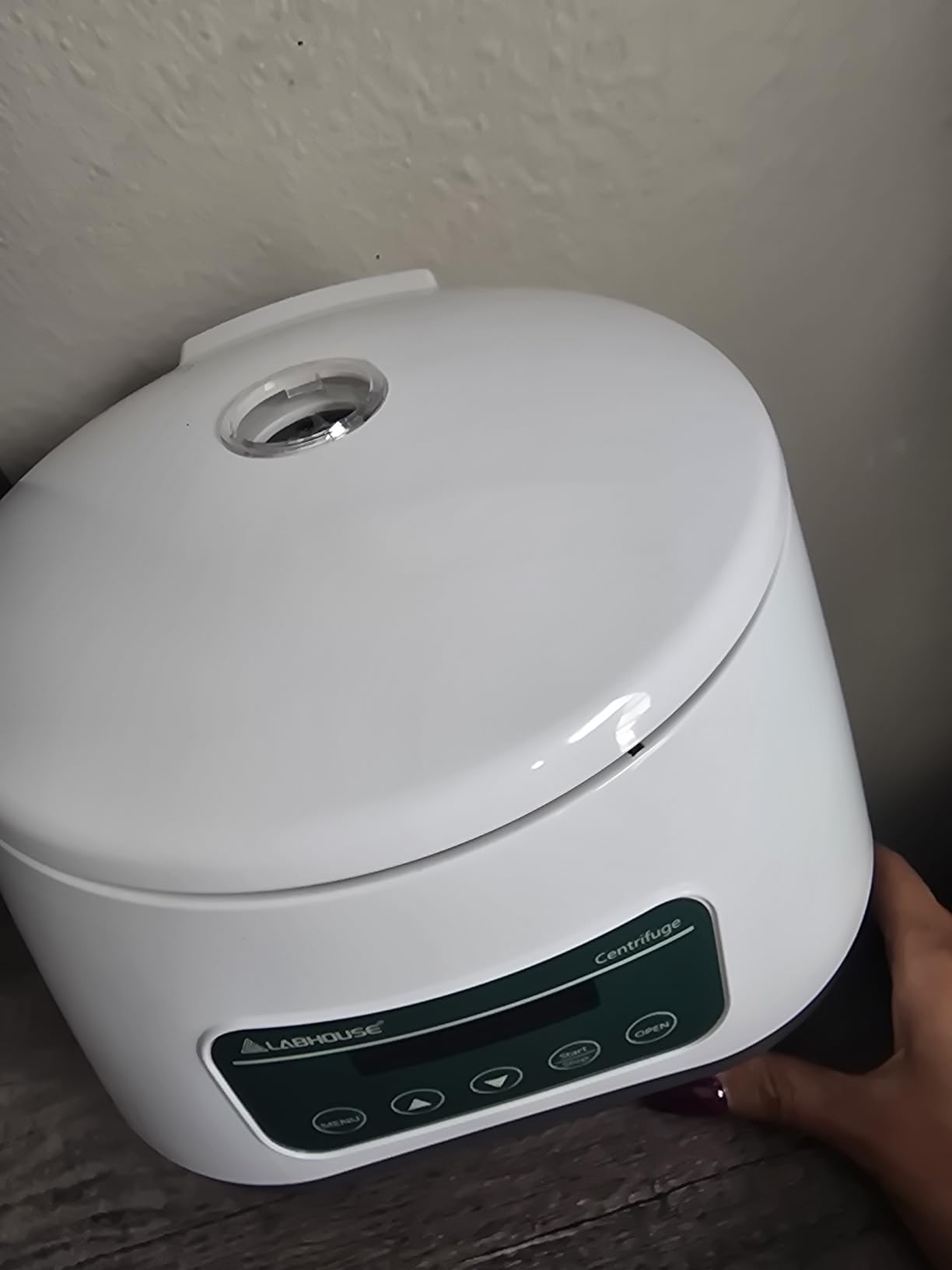 Centrifuge Machine PRP PRF 2ml-5ml/10ml/15ml x 8 Speed 500-4000rpm 1967xg RCF Lab Benchtop Centrifuges Store 9 Programs Timer 30sec-99min customer photo 1