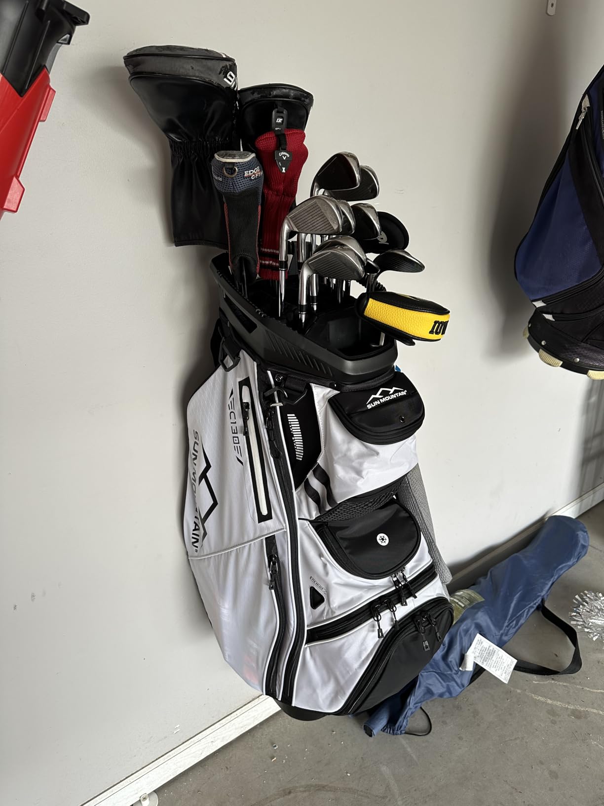 Sun Mountain Men's C130 Lightweight Cart Golf Bag, 14-Way Top, 2025 Model customer photo 1