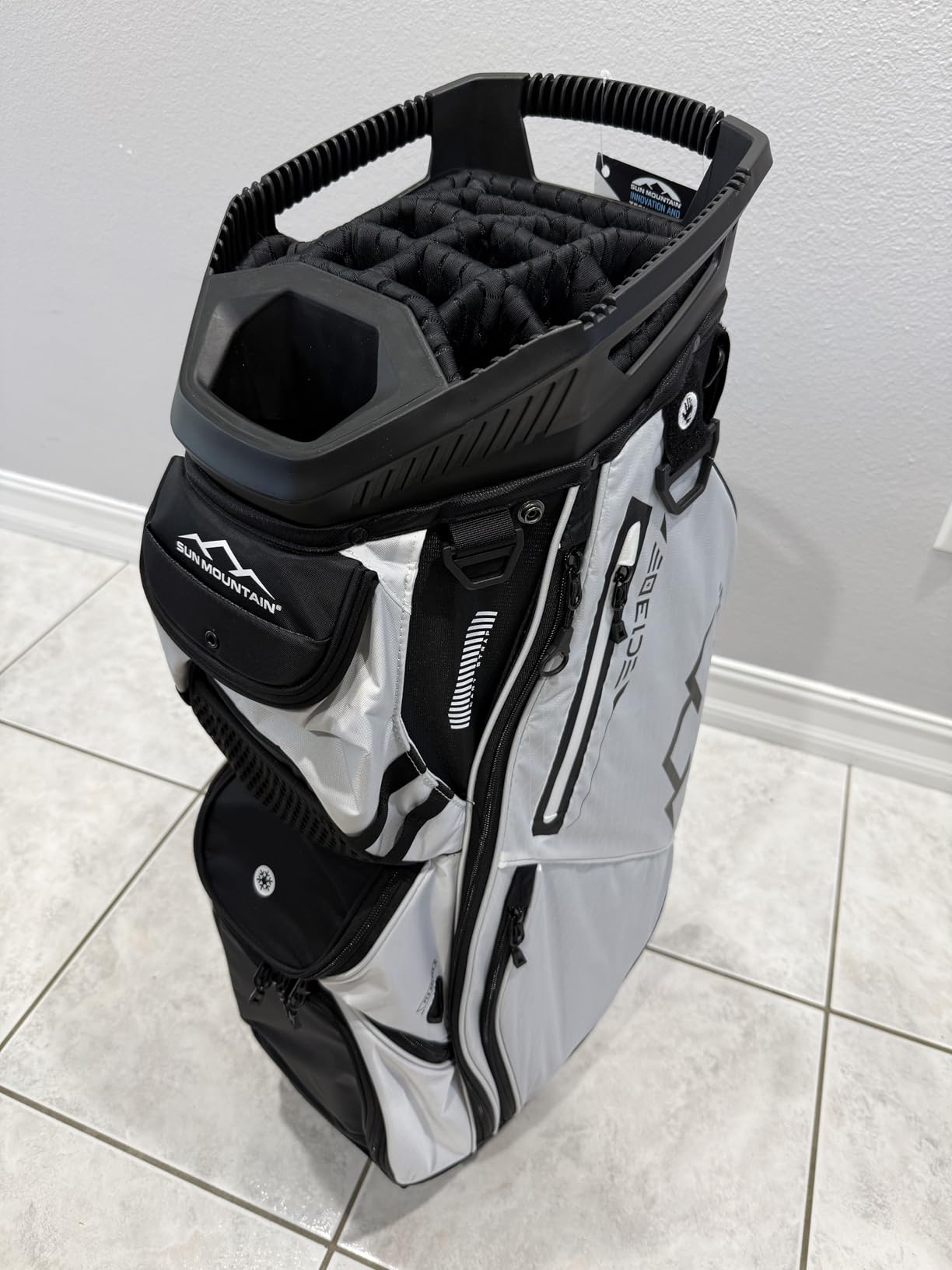 Sun Mountain Men's C130 Lightweight Cart Golf Bag, 14-Way Top, 2025 Model customer photo 2