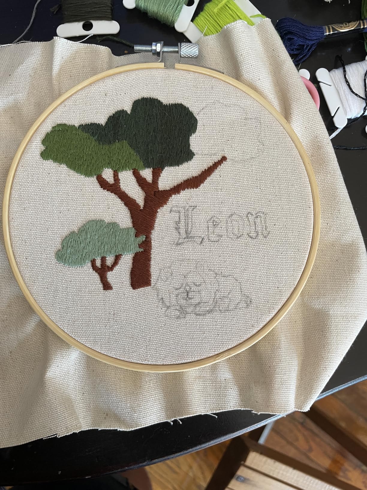 12 Pieces Embroidery Hoops, 3 inch to 8 inch Bamboo Frame Circle Cross Stitch Hoop Ring Embroidery Hoops Set for Embroidery and Cross Stitch customer photo 1