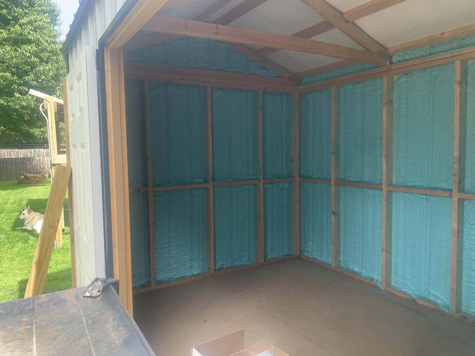 BEEST FullStop Spray Foam Insulation Kit - 240 Board ft/sq.ft. Fire Rated Spray Insulation Foam for Walls & Attics with Thermal & Soundproofing - Includes 12x Cans, 1 Cleaner, Pro X Gun, Safety Gear customer photo 2