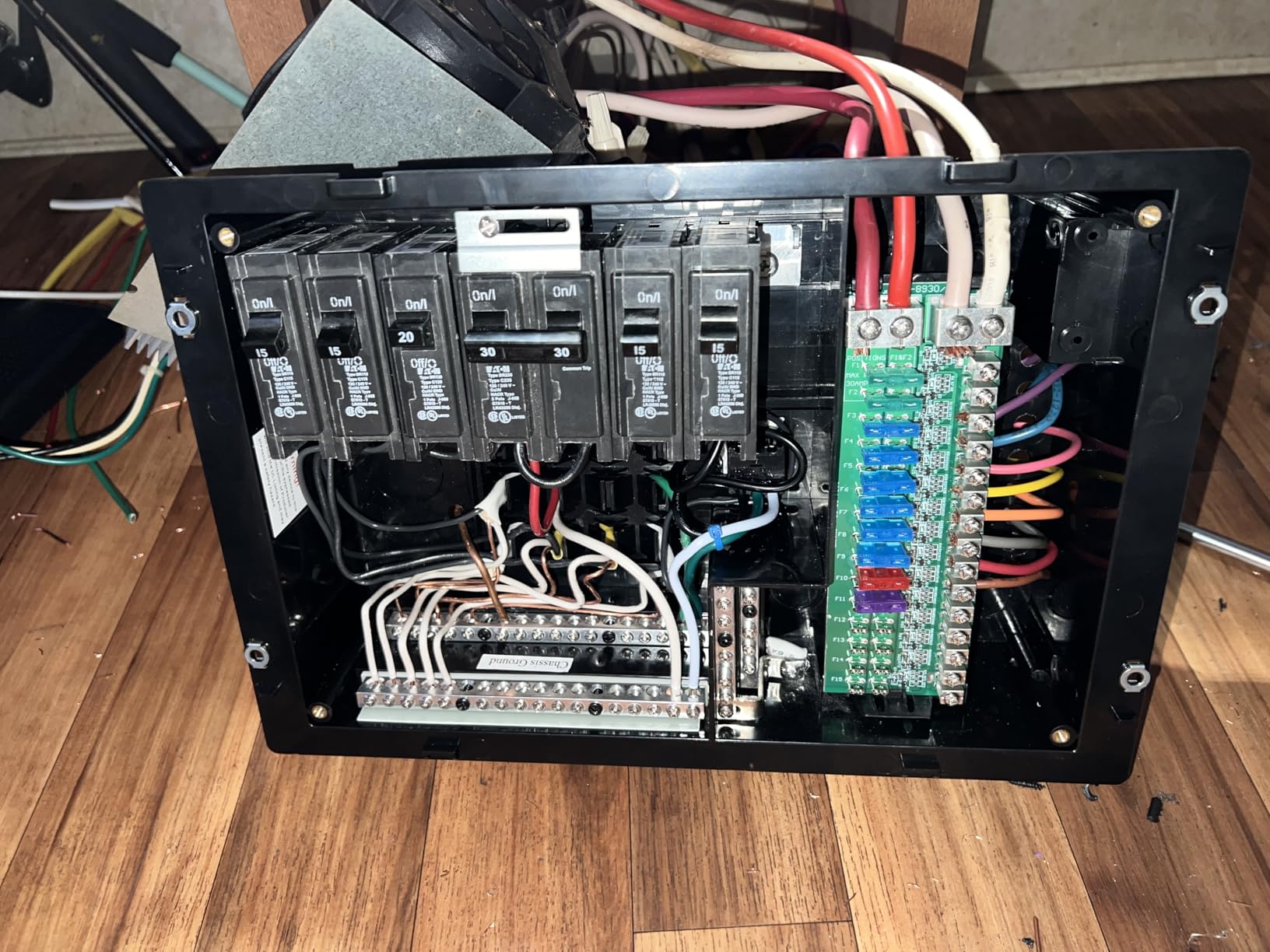 WF-8930/50NPB RV Generator and Component, RV Power Center and 30 Or 50 AMP AC RV Distribution Center customer photo 1