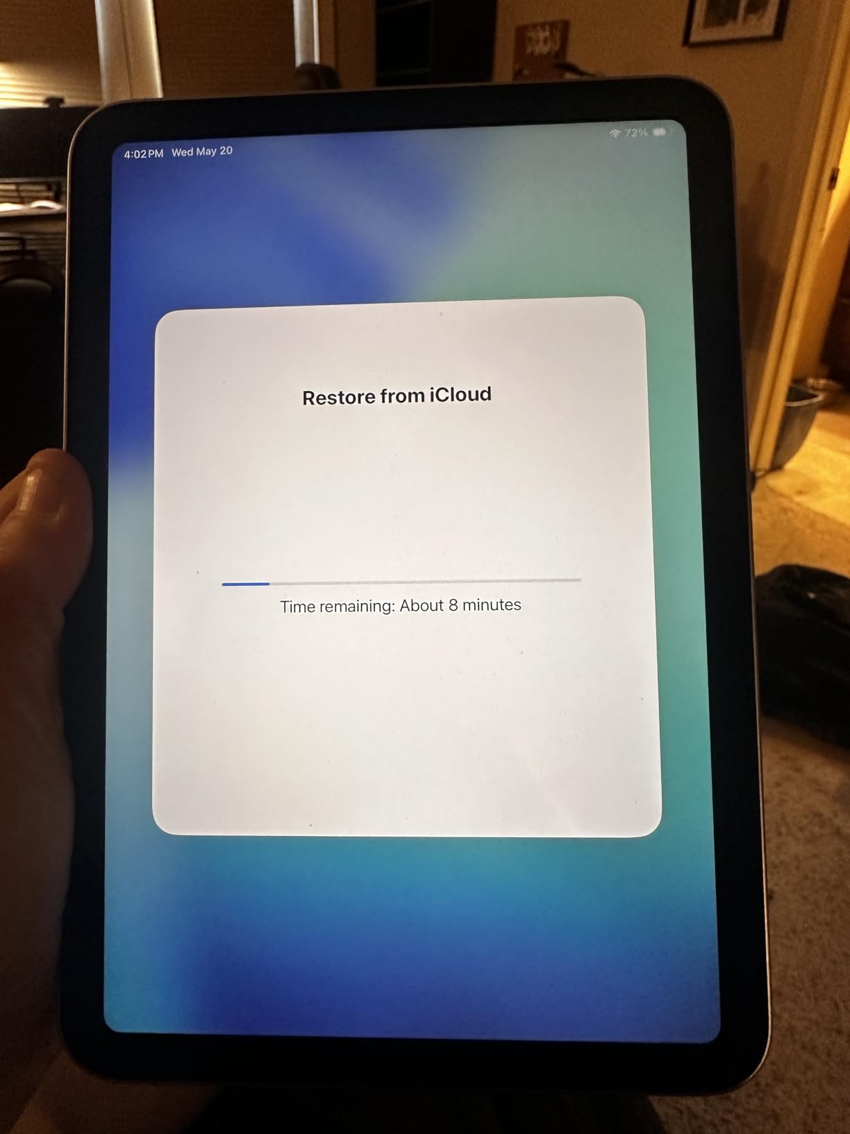 iPad mini (A17 Pro): Apple Intelligence, 8.3-inch Liquid Retina Display, 128GB, Wi-Fi 6E, 12MP Front/12MP Back Camera, Touch ID, All-Day Battery Life - Space Gray customer photo 1