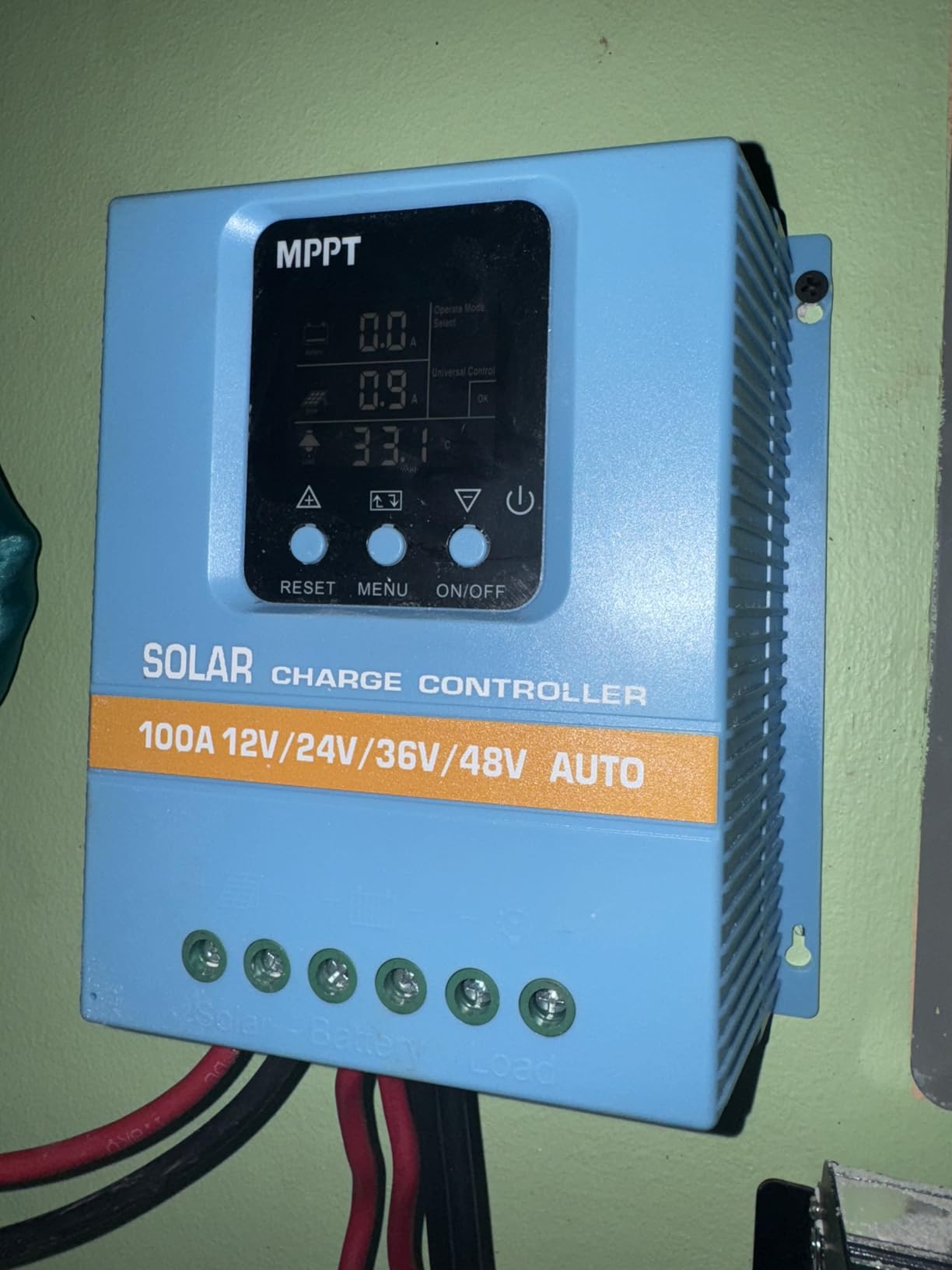 Upgraded 100A MPPT Solar Charge Controller 12V 24V 36V 48V LCD Display Battery Intelligent Regulator Max 100V Input Dual USB for Lead-Acid/Lithium customer photo 2