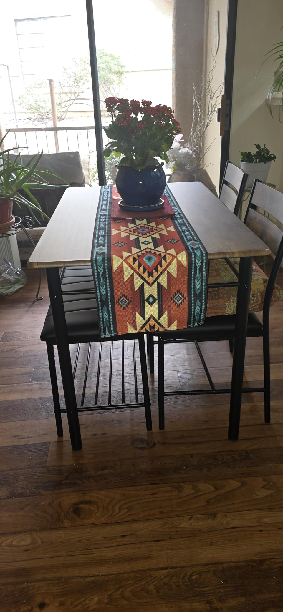 IRONCK Dining Table Set for 4, Kitchen Table with Upholstered Bench and 2 Chairs, Kitchen Table and Chairs Set for Small Space, Apartment, Gray customer photo 1