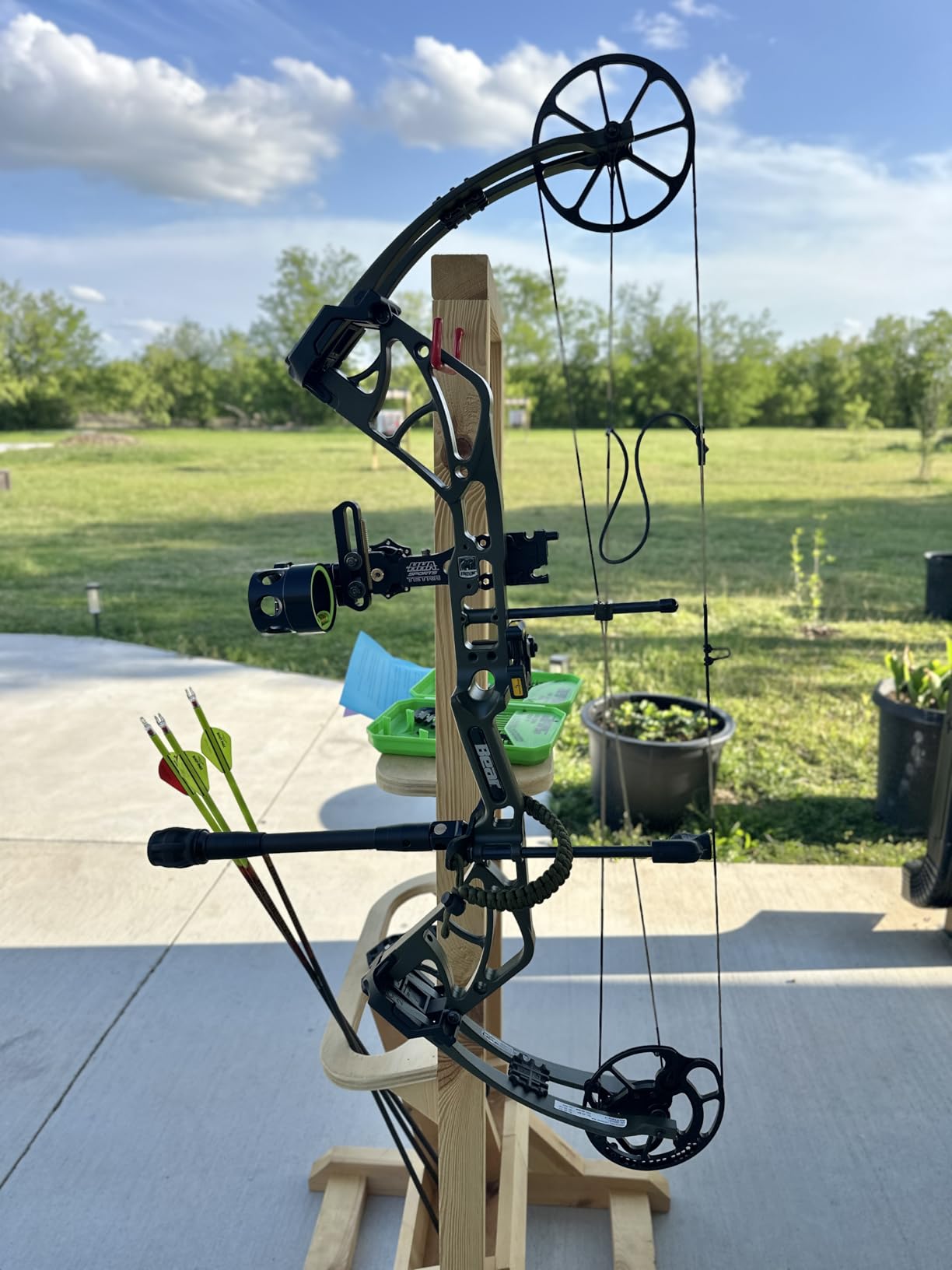 AMEYXGS Archery Bow Stabilizer for Compound Bow, 3K Carbon Fiber 6