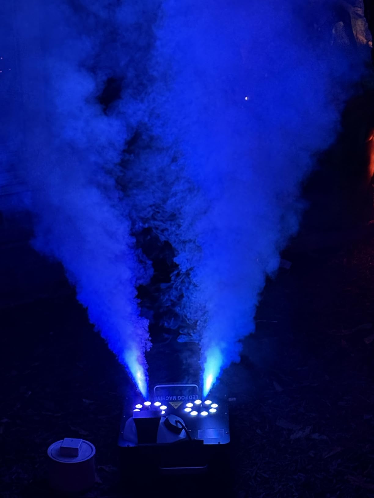 2000W Professional Fog Machine Dual Nozzle with 16 RGB LED, DMX Control Adjustable Smoke Direction, 2.5L Tank LCD Display 30000CFM for Halloween Christmas Stage DJ Party Club Events customer photo 2