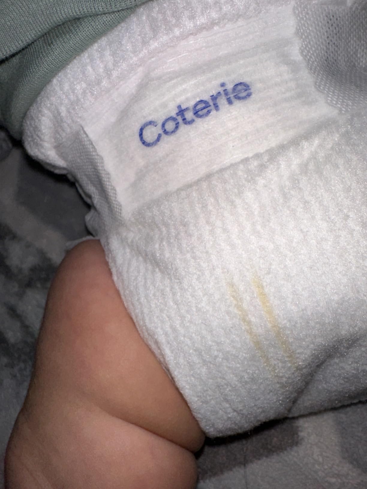 Coterie Baby Wipes + Diapers Kit, Size Newborn Diapers (186 Count) & 12 Pack (672 Count) Baby Wipes with 99% Water, Plant Based Materials, Hypoallergenic for Sensitive Skin customer photo 2