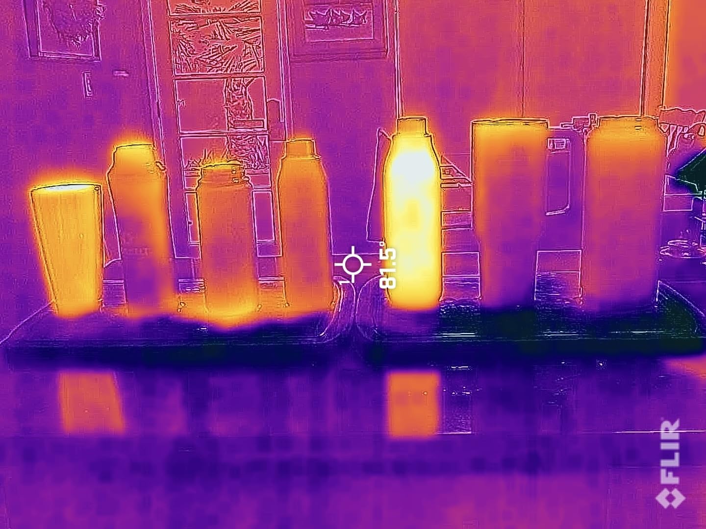 FLIR ONE Pro - Thermal Imaging Camera for iOS Smartphones (iPhone 15 and Newer w/USB-C), 480x360 Super Resolution (160x120 Native IR) customer photo 1