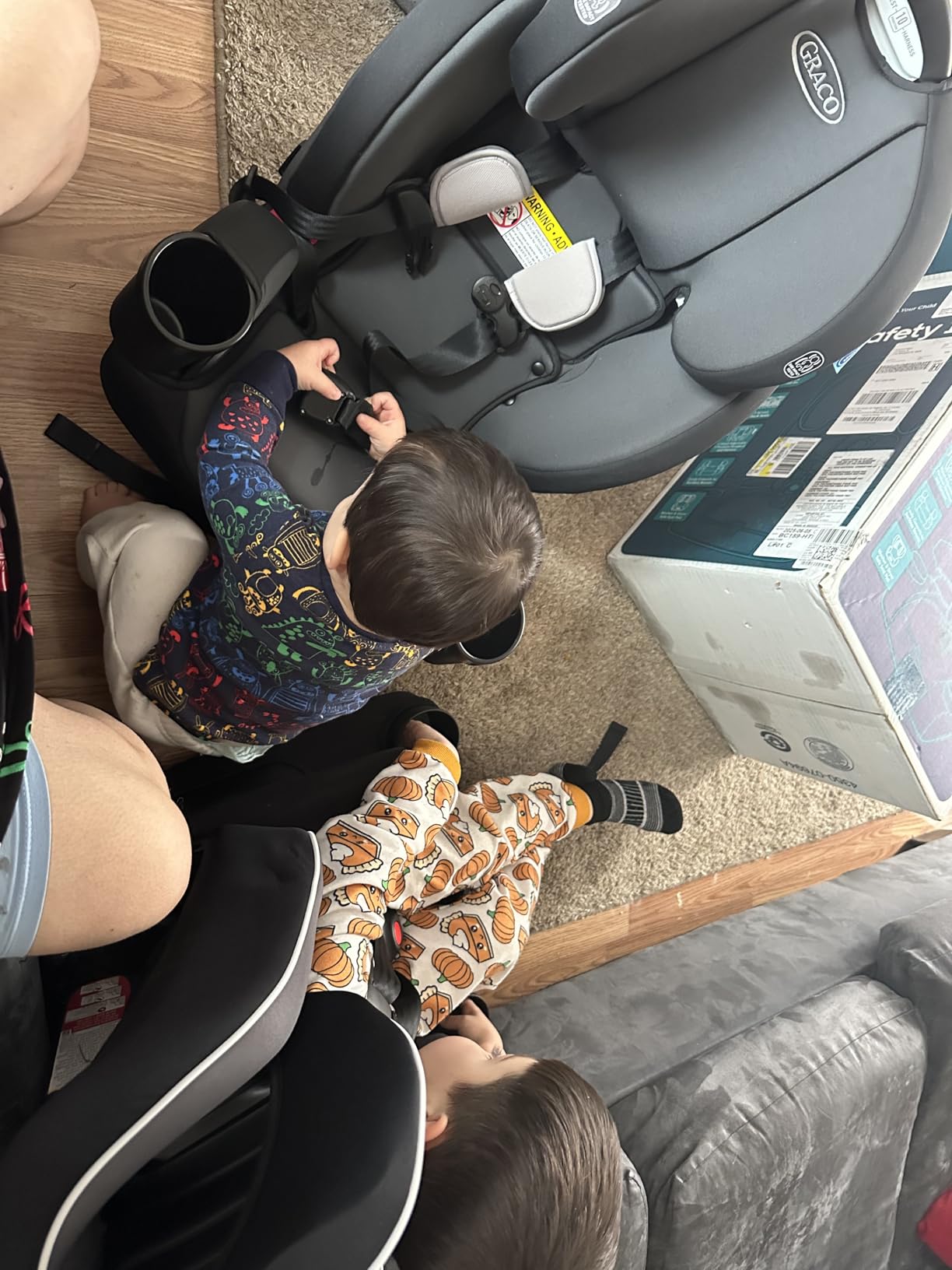 Graco TriRide 3-in-1 Reclining Car Seat, Kipling - Rear & Forward Facing Car Seat, Highback Booster, Adjustable Headrest customer photo 2