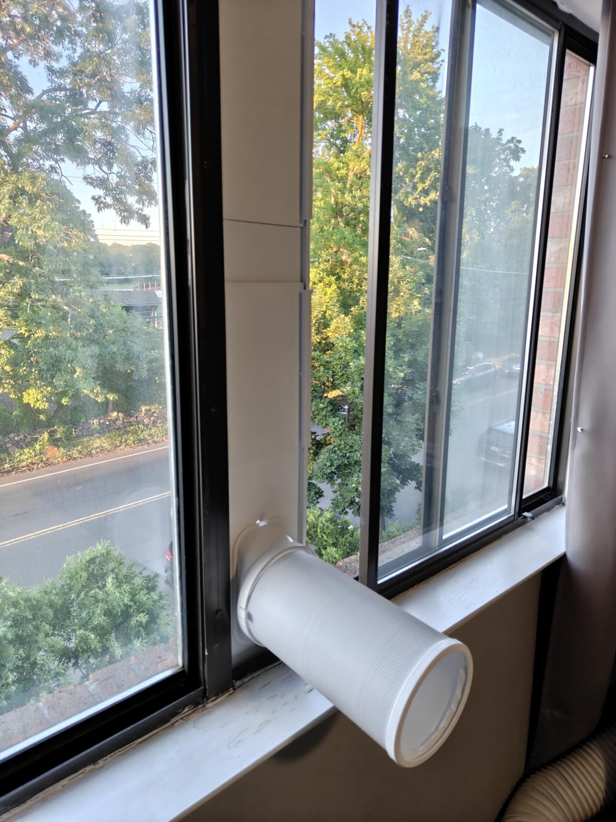 Midea 14,000 BTU ASHRAE (10,000 BTU SACC) Portable Air Conditioner, Cools up to 450 Sq.Ft., with Dehumidifier & Fan mode, Control with Remote, Amazon Alexa & Google Assistant, Easy-to-use and Install customer photo 2
