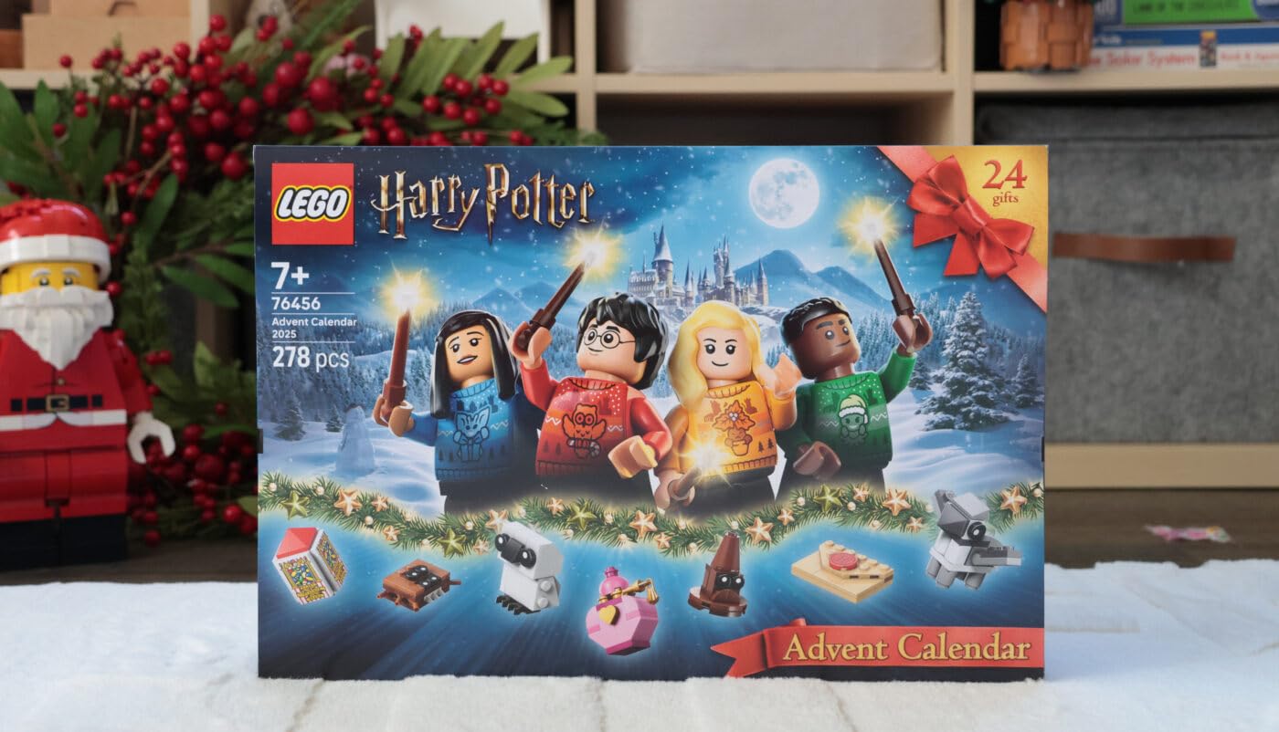 LEGO Harry Potter Advent Calendar 2025 Kids Toy - Holiday Countdown for Boys & Girls, 7+ - 24 Buildable Surprises, Including Harry, Draco & Luna Minifigures - Kids Gift Idea for Christmas - 76456 customer photo 2
