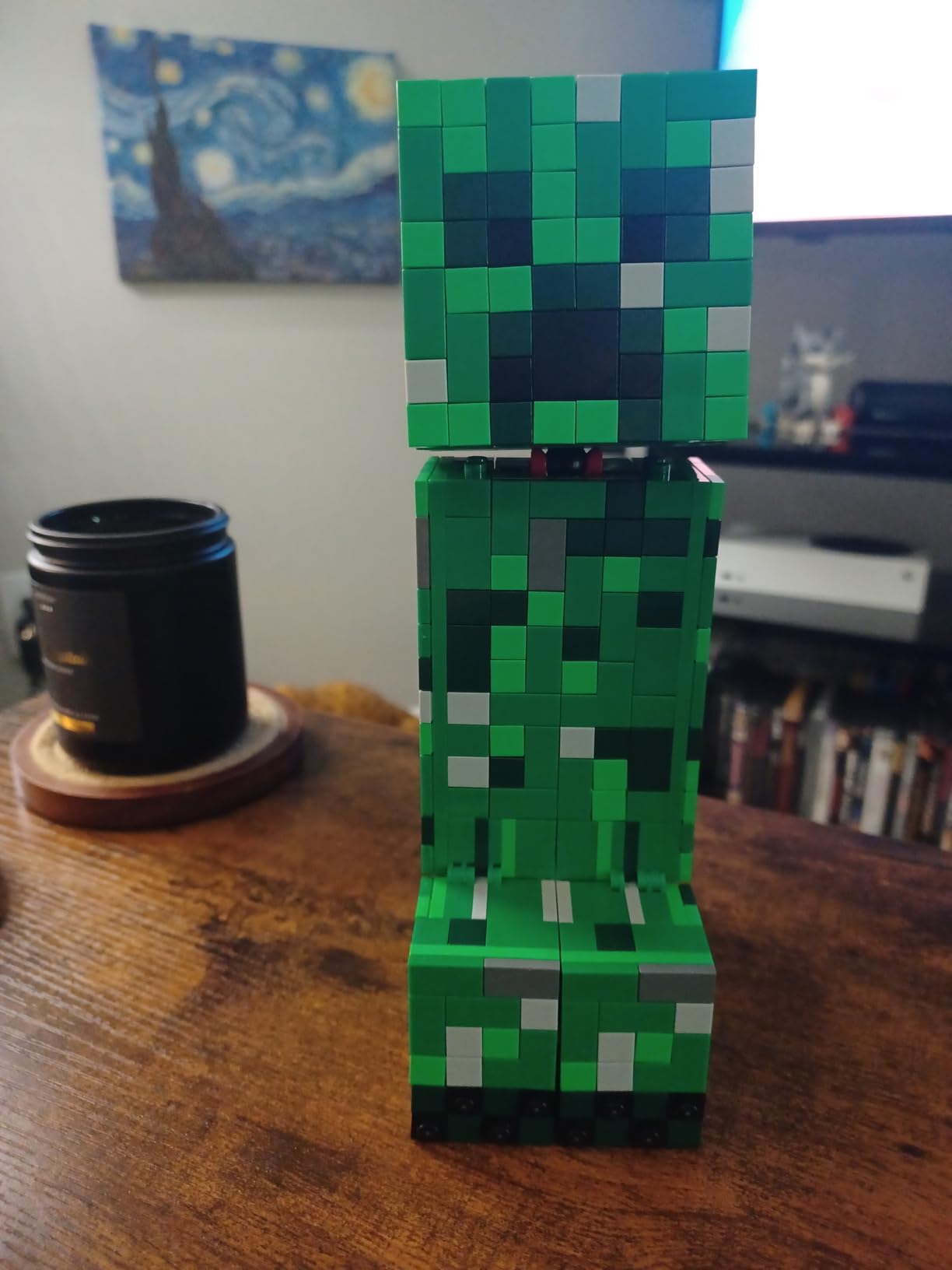 LEGO Minecraft The Creeper Kids Building Toy - Minecraft Toy for Boys & Girls, Ages 10+ - Room Decor for Gamers w/ 1st Version Creeper Minifigure - Gift for Birthdays - 21276 customer photo 1