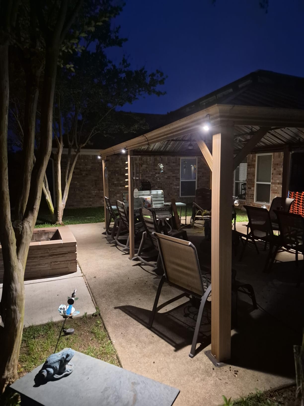 SUNVIE All-in-One LED Low Voltage Landscape Lighting Kit, 12-Pack Landscape Lights with Transformer 100FT Wire and Connectors, 3000K Waterproof Low Voltage Landscape Lights for Garden Yard House Tree customer photo 2