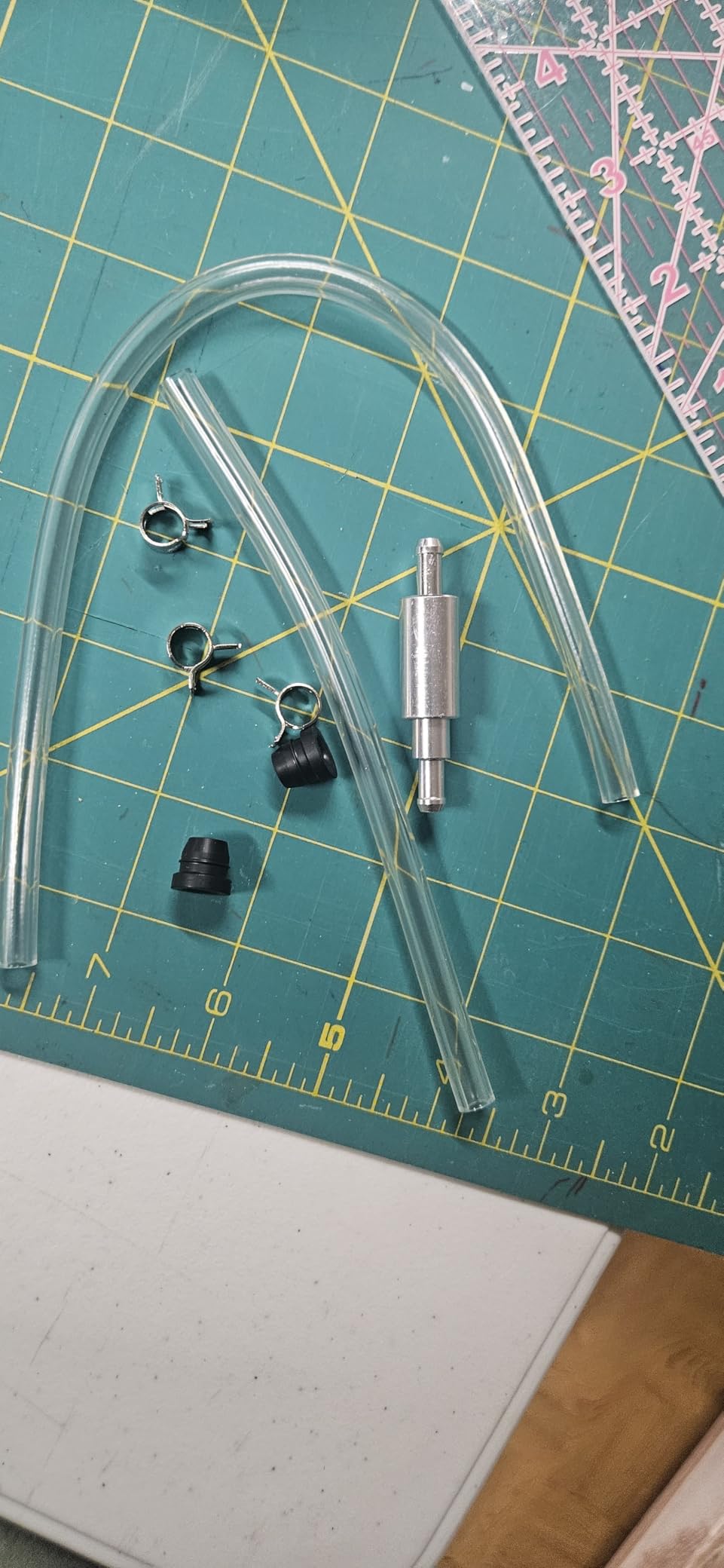 OFBAND 2Set Brake Bleeder Kit, Brake Fluid Bleeder Kit Includes 4PCS Brake Bleeder Hose, 2PCS One Way Check Valve, Universal Break Bleeder Kit Car Accessories for Car Motorbike Bike customer photo 2